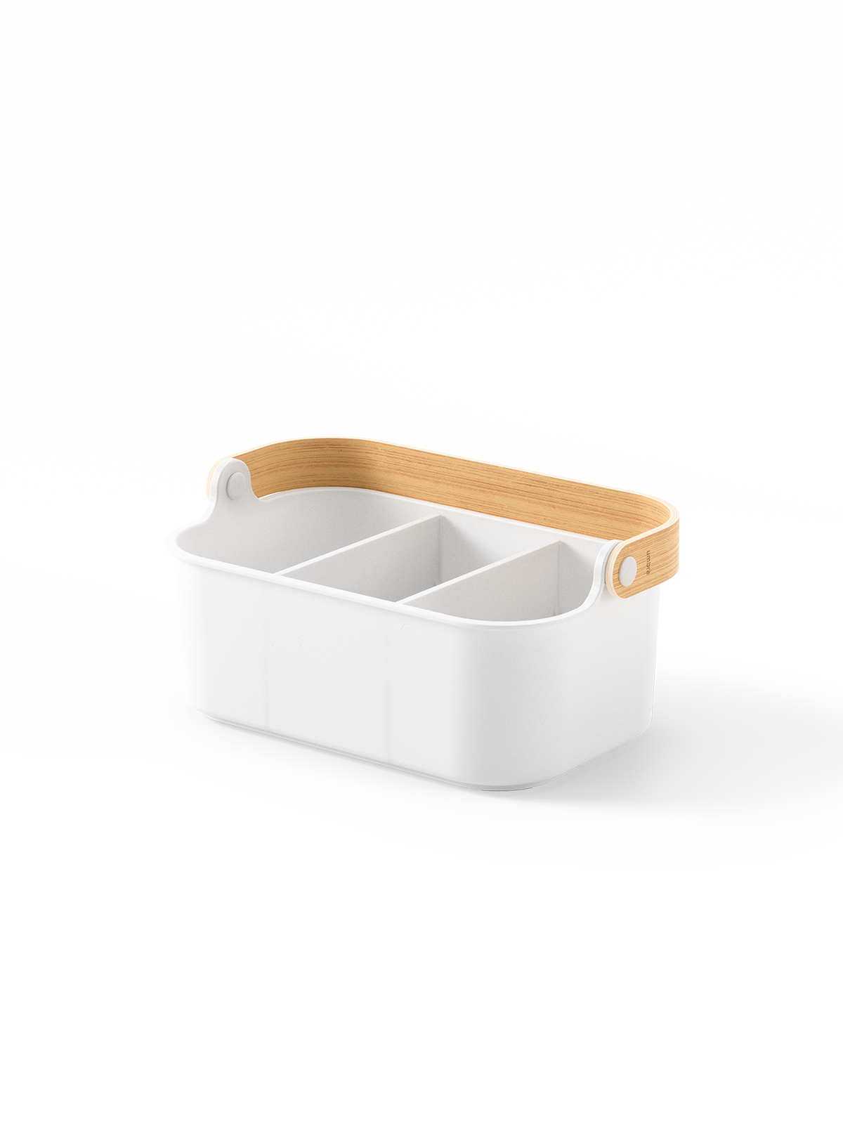 UMBRA Bellwood Bin - White/Natural