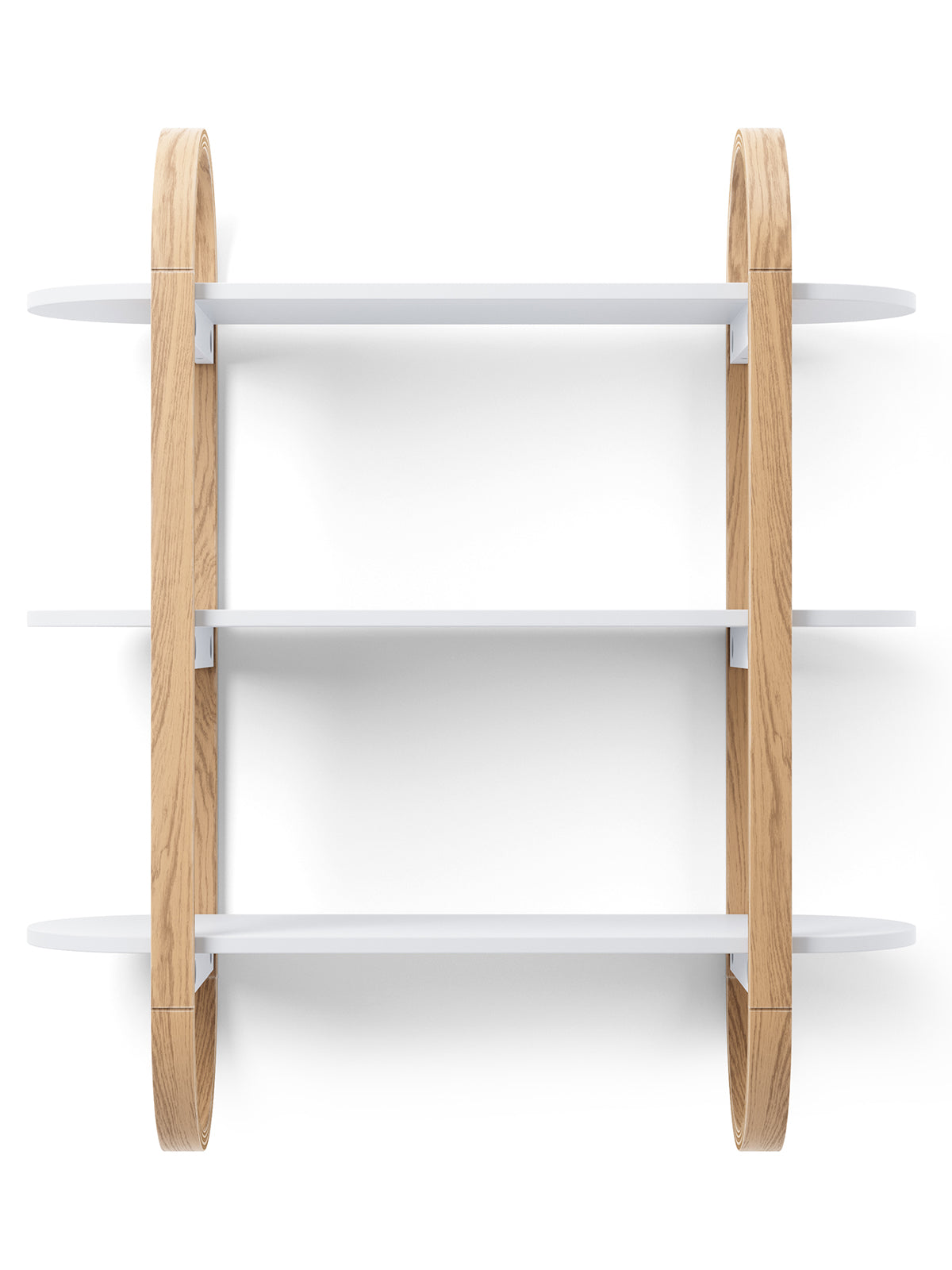 UMBRA Bellwood Wall Shelf - White/Natural