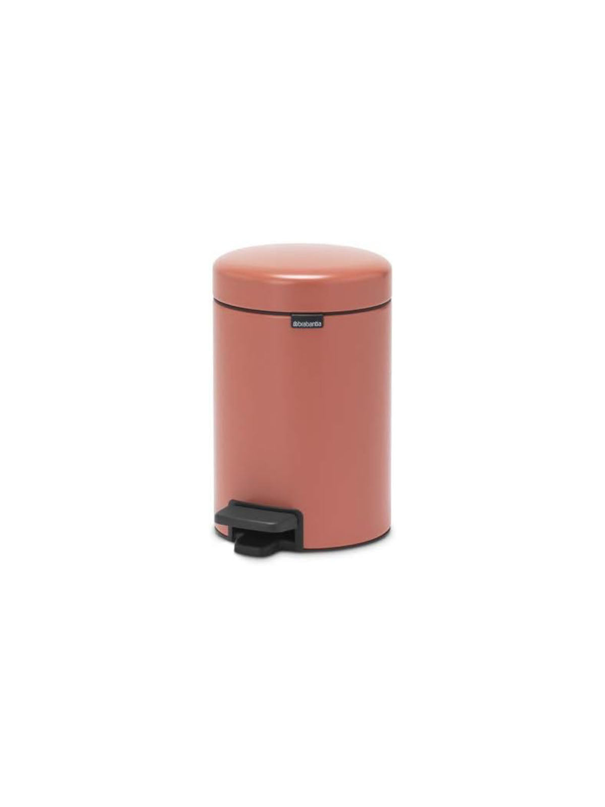 Brabantia Newicon Pedal Bin - 3L Terracotta Pink