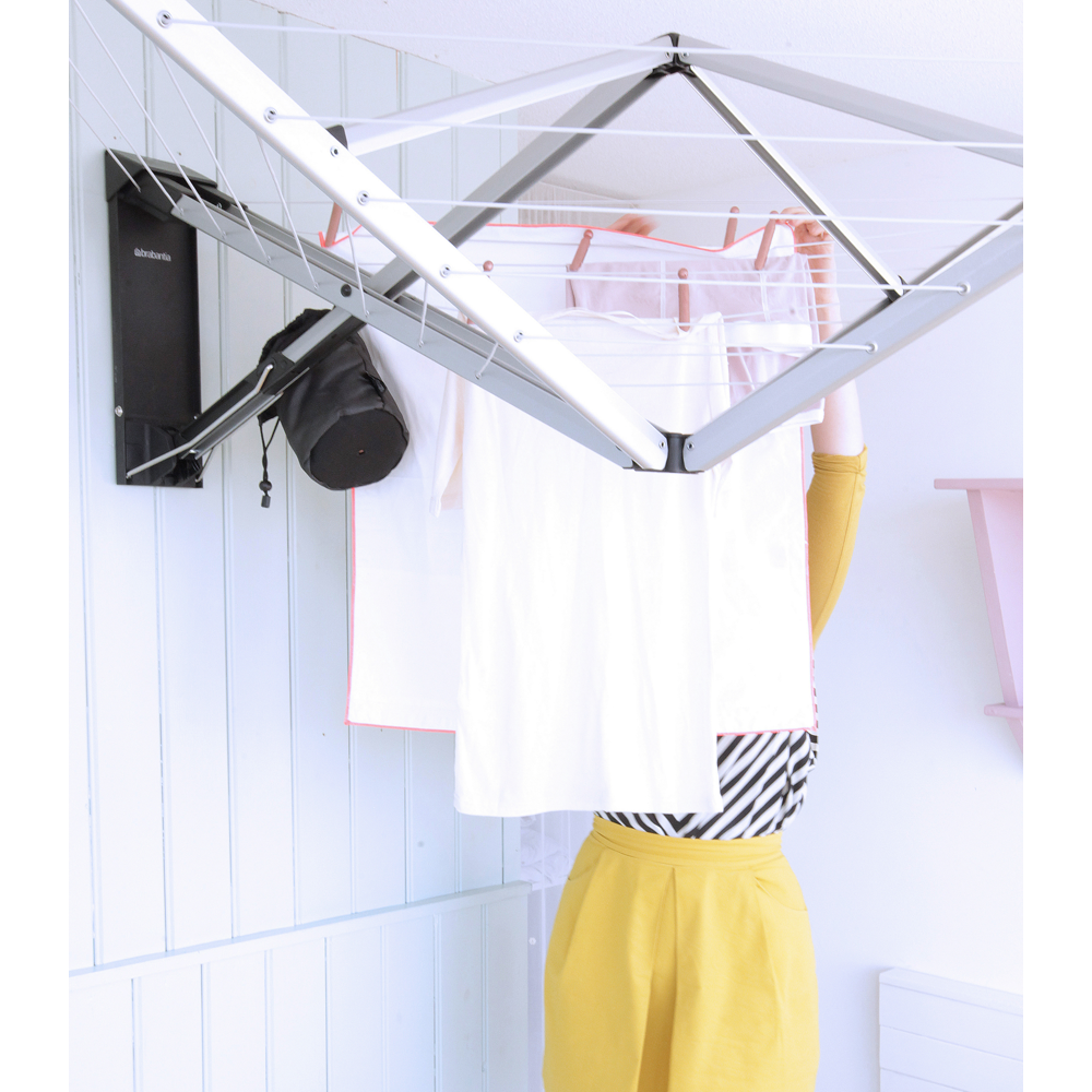 Wallfix Dryer with Cover - Metallic Grey