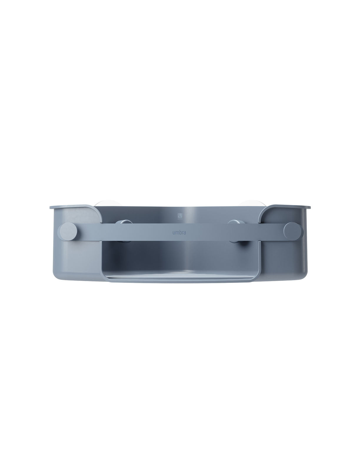 Umbra Flex Adhesive Corner Bin - Slate Blue