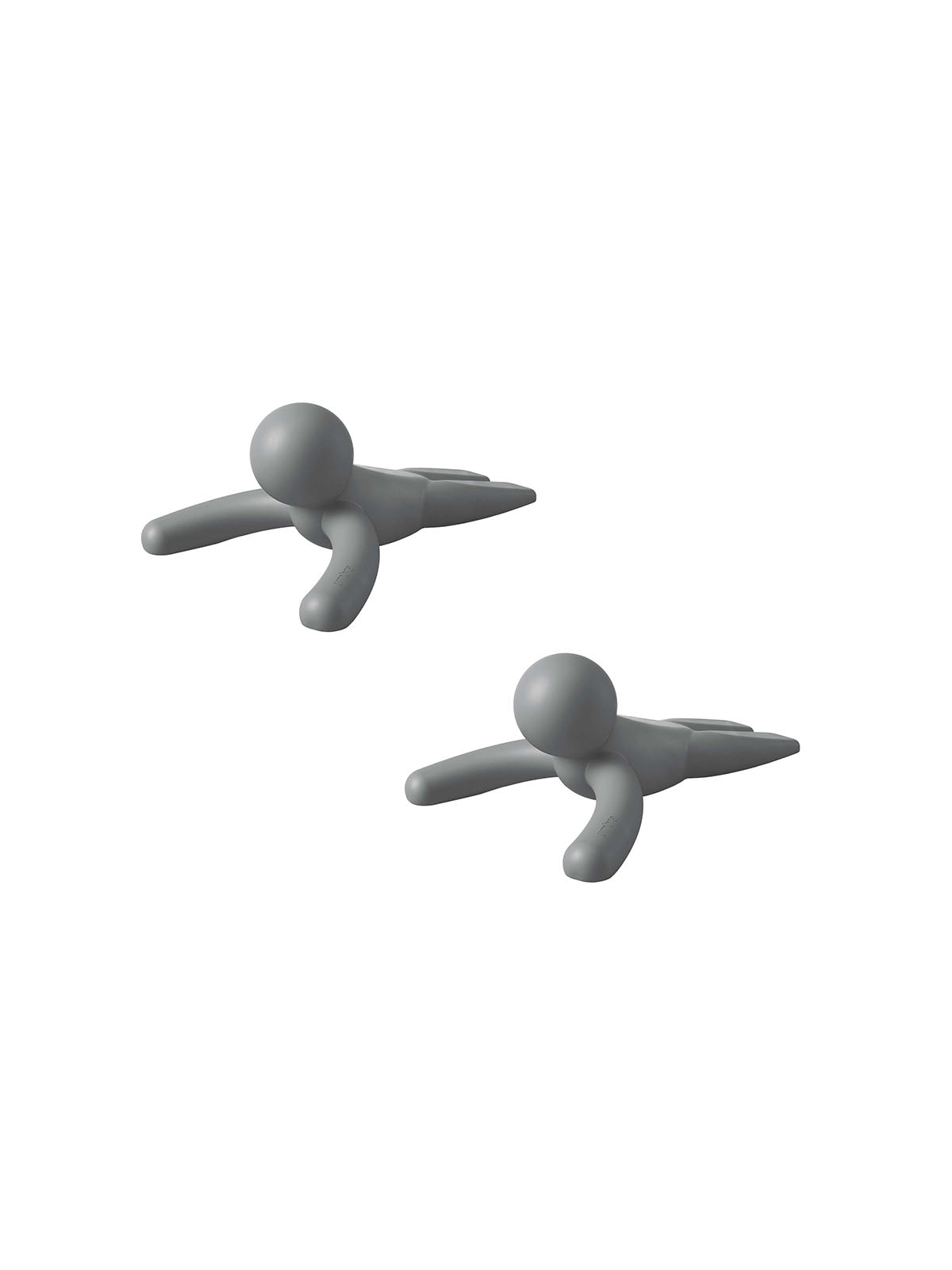 Umbra Buddy Doorstop - Set of 2 Charcoal