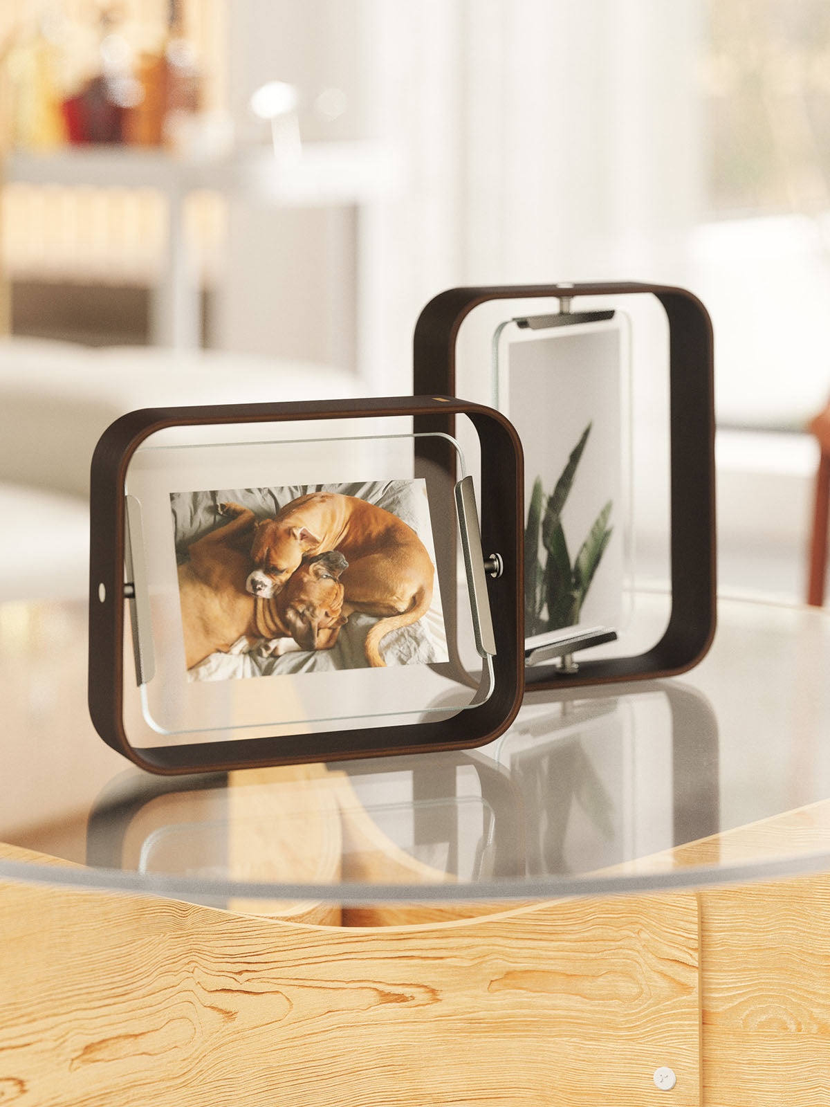 Umbra Bellwood Picture Frame - 5x7 Aged Walnut