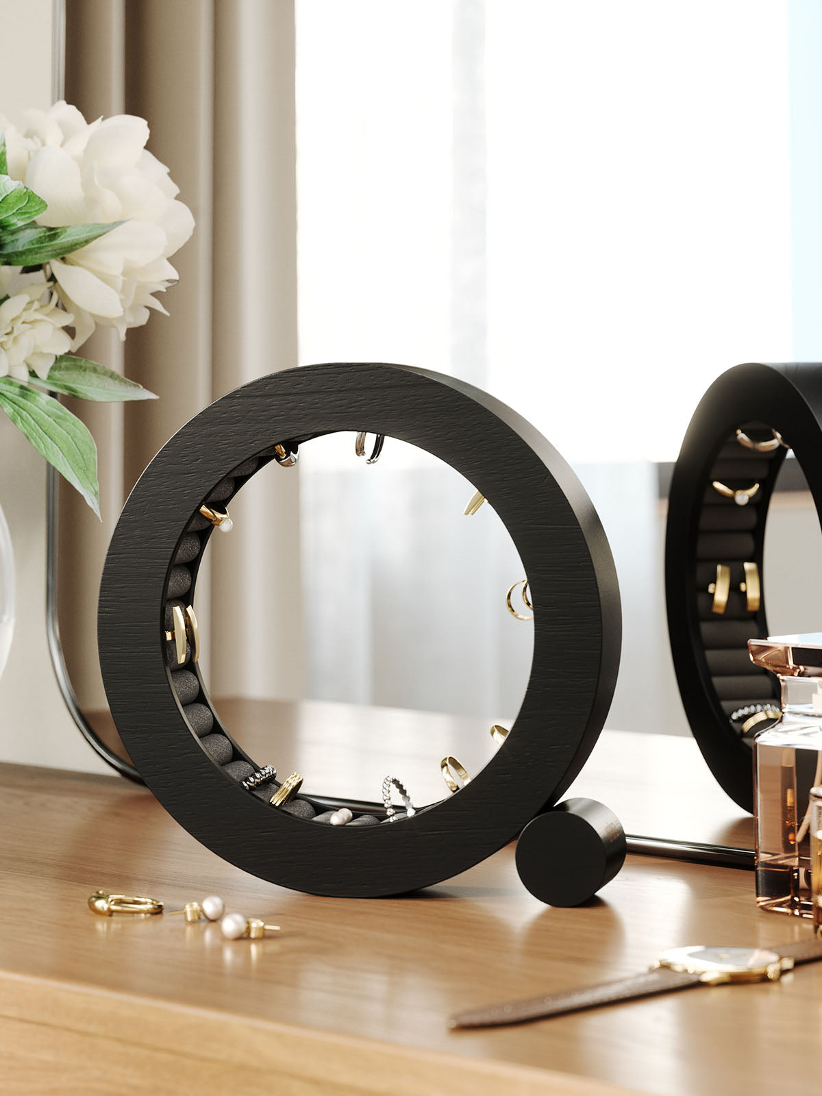Umbra Ferris Ring Holder - Black