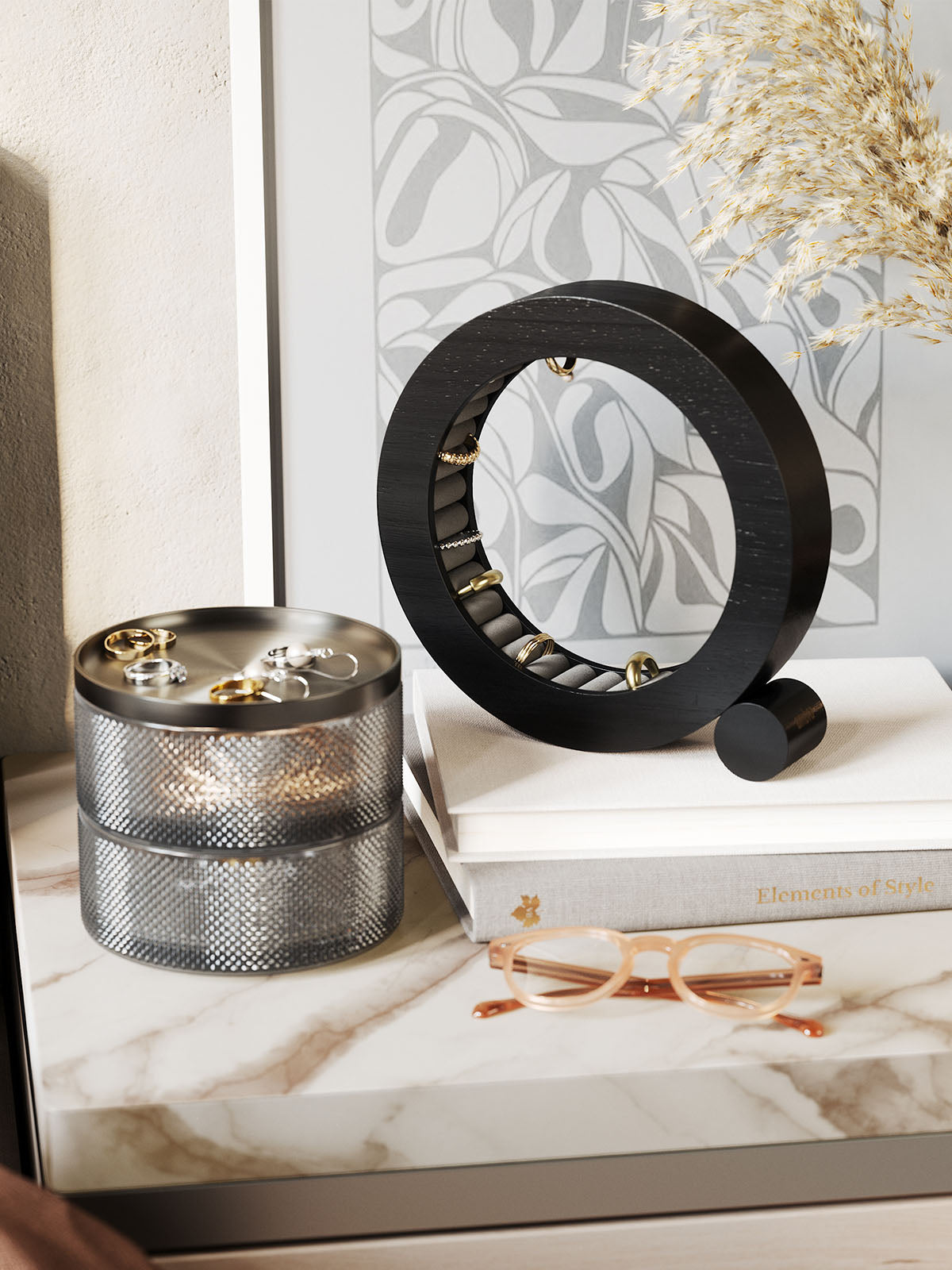 Umbra Ferris Ring Holder - Black
