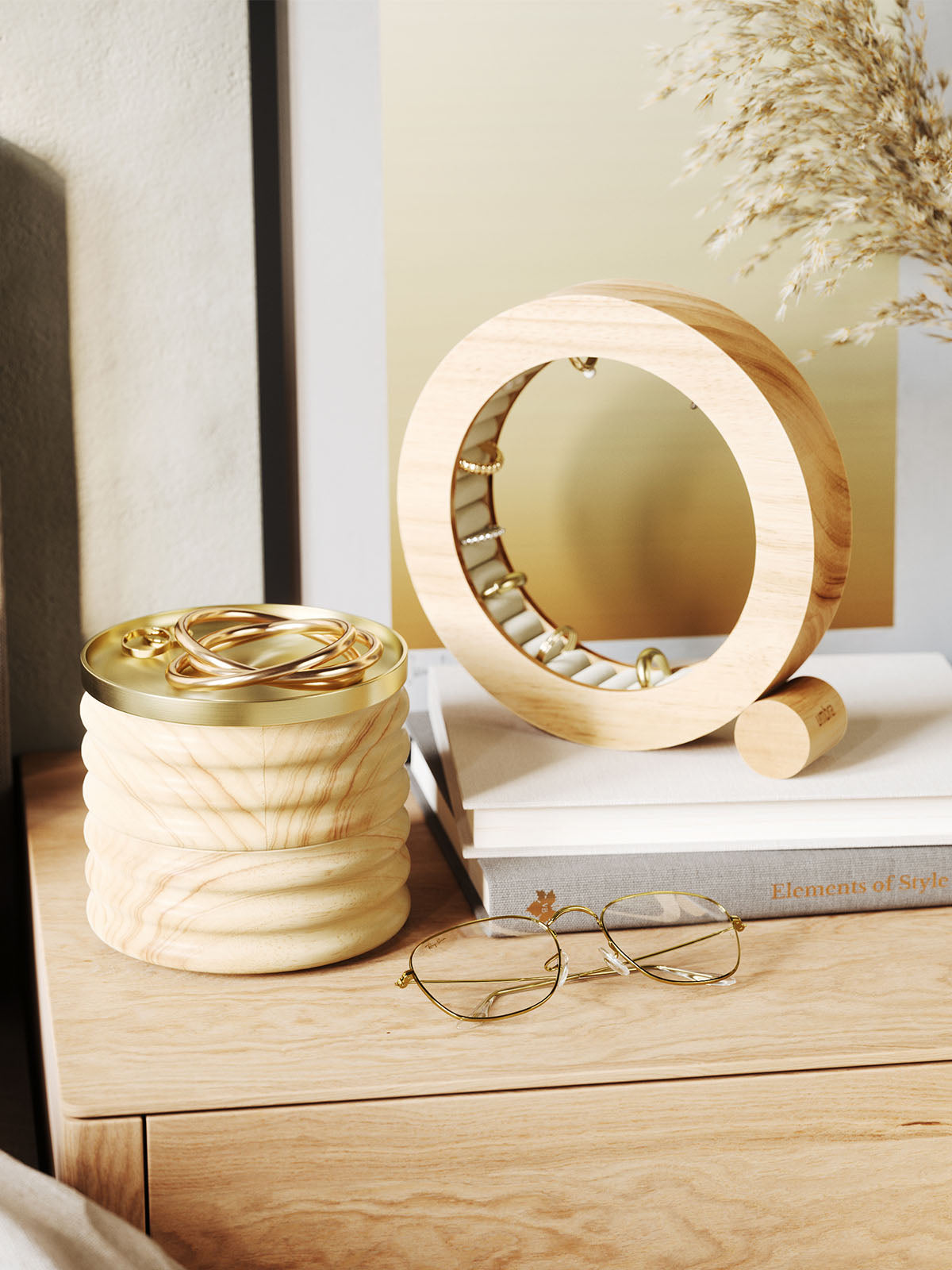 Umbra Ferris Ring Holder - Natural