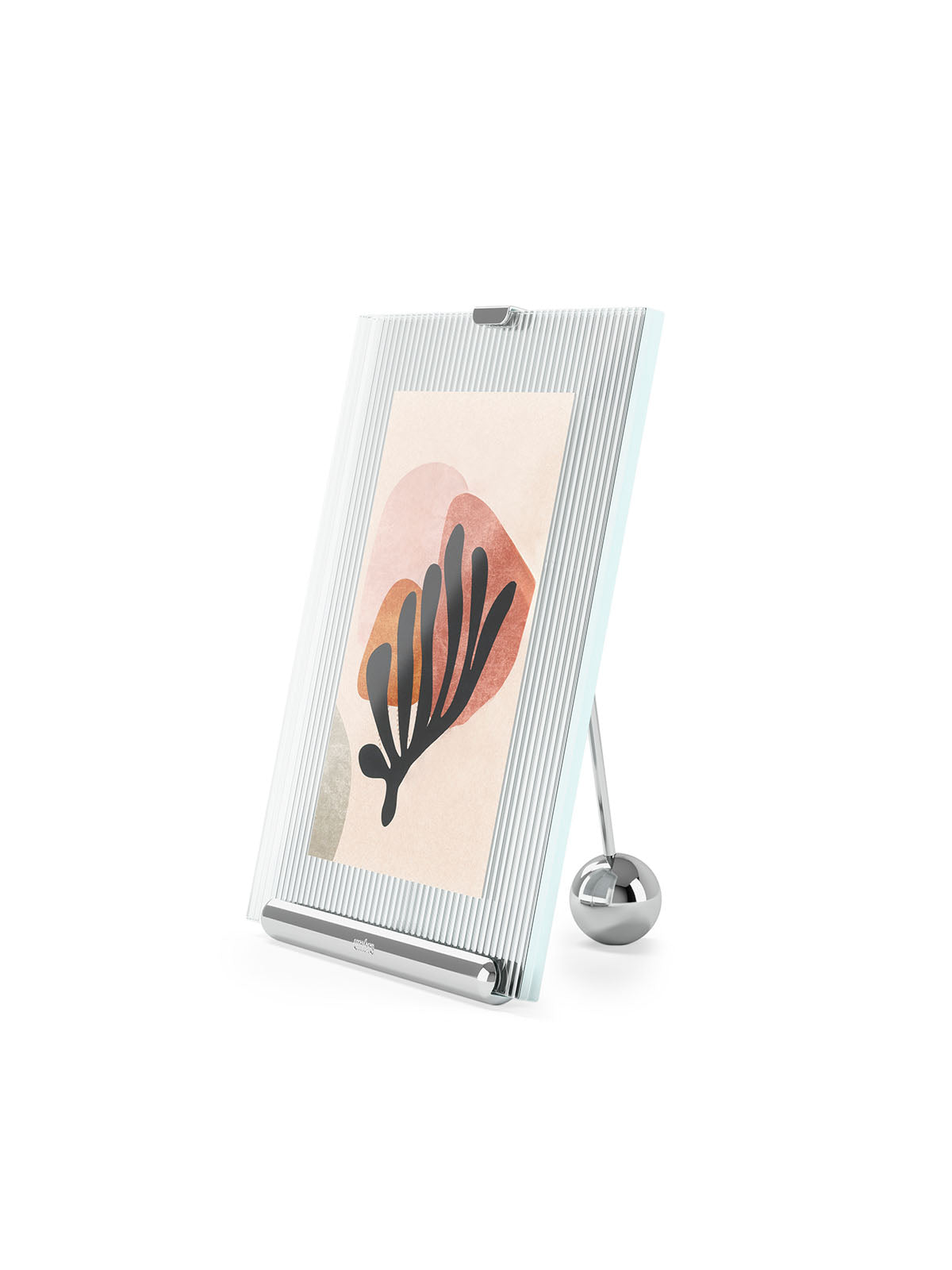 Umbra Flute Picture Frame - 4x6 Chrome