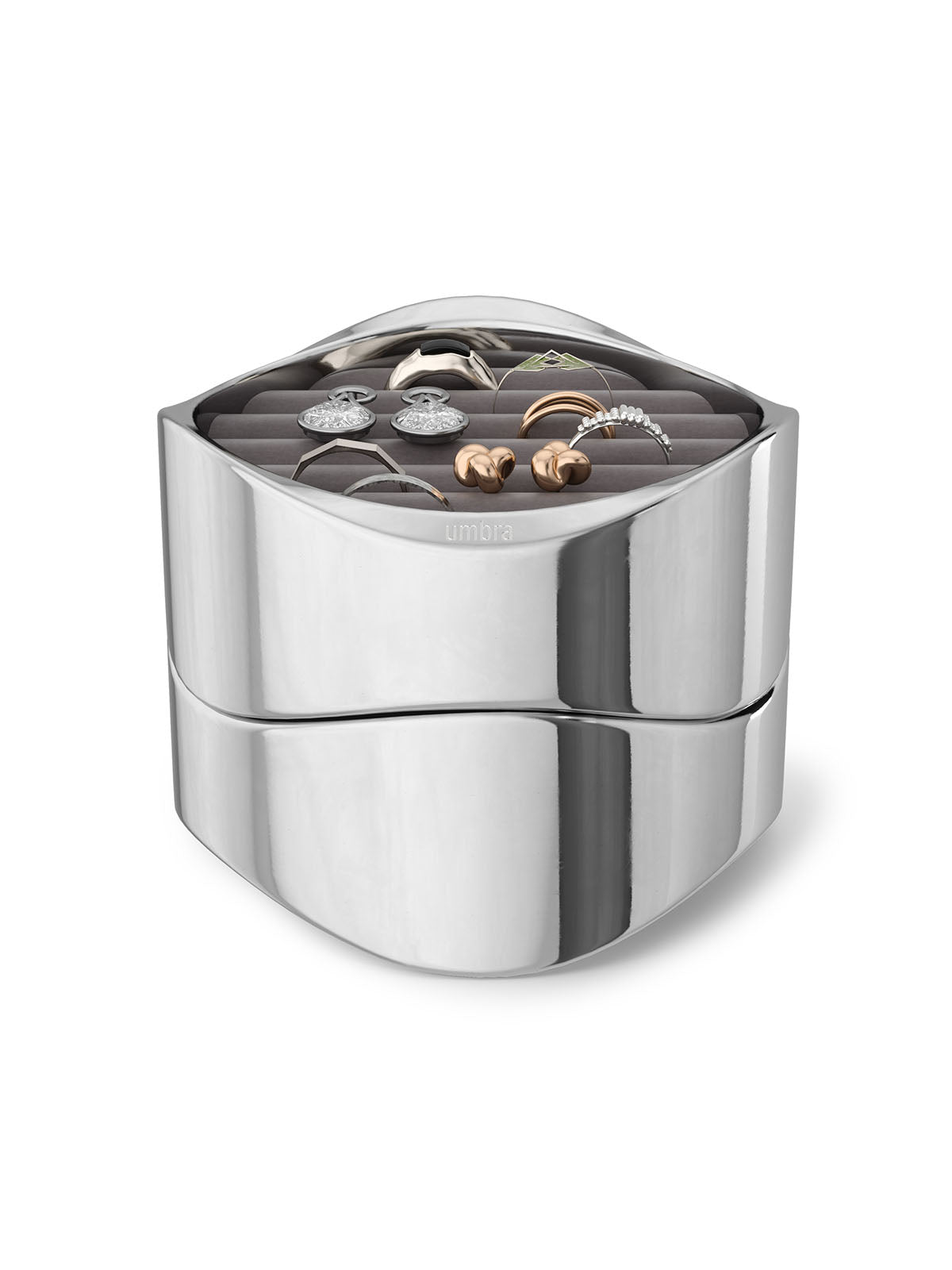 Umbra Wavy Jewelry Organizer - Chrome