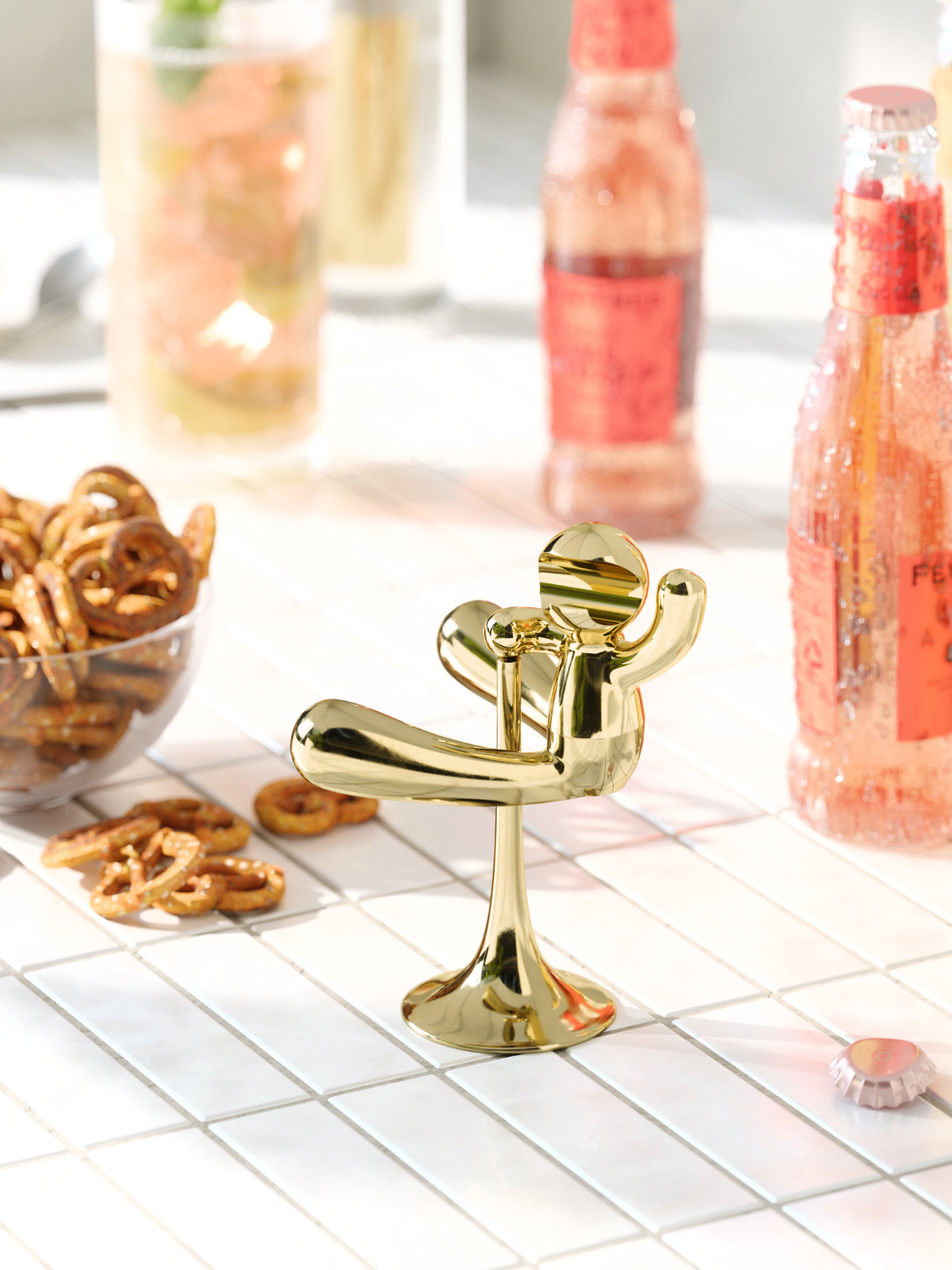 Umbra Rodeo Buddy Bottle Opener - Brass