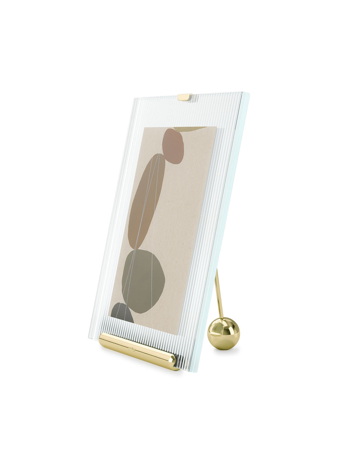 Umbra Flute Picture Frame - 5x7 Brass