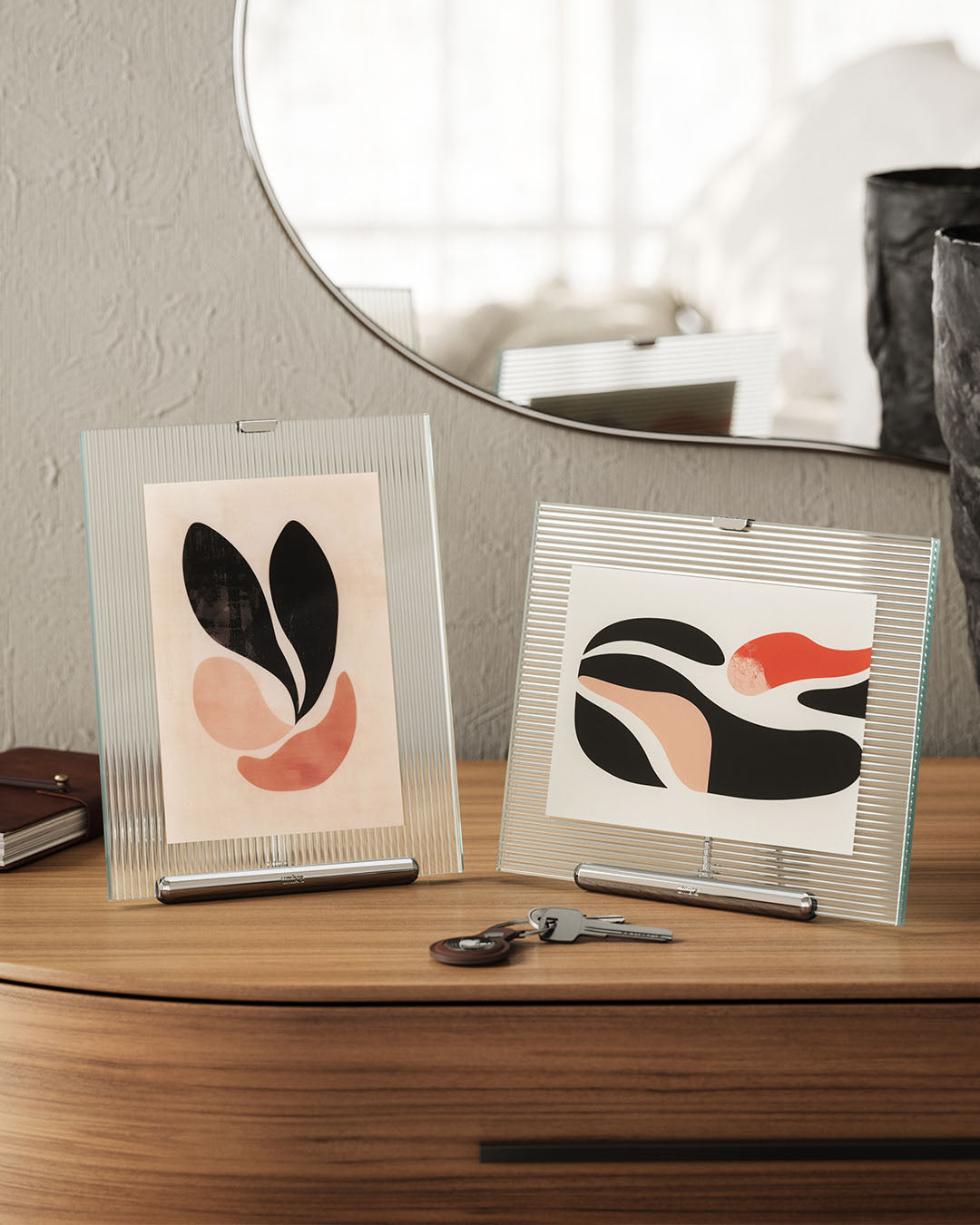 Umbra Flute Picture Frame 5x7 - Chrome