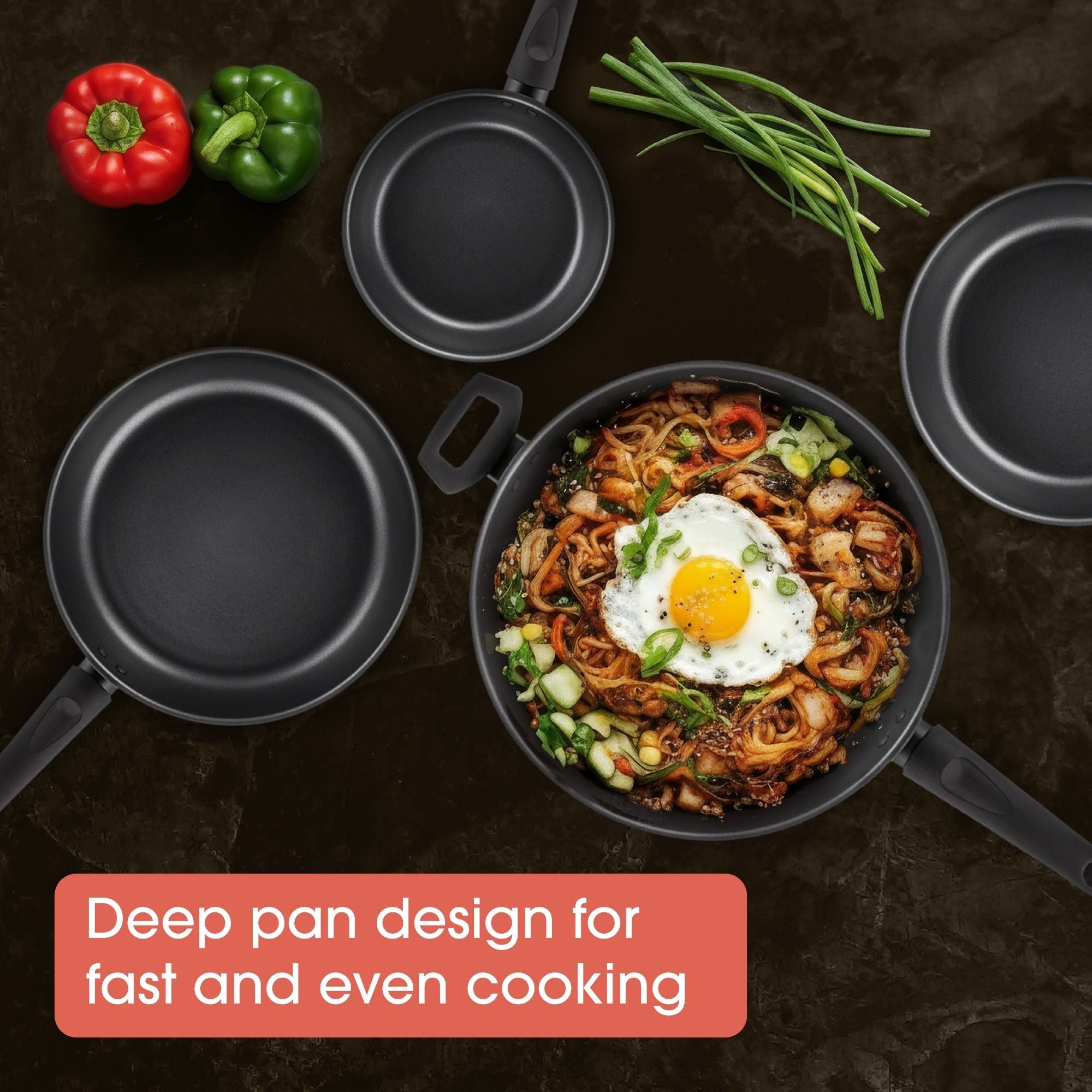 Raco Everyday Essentials - 20cm Deep Open Frypan