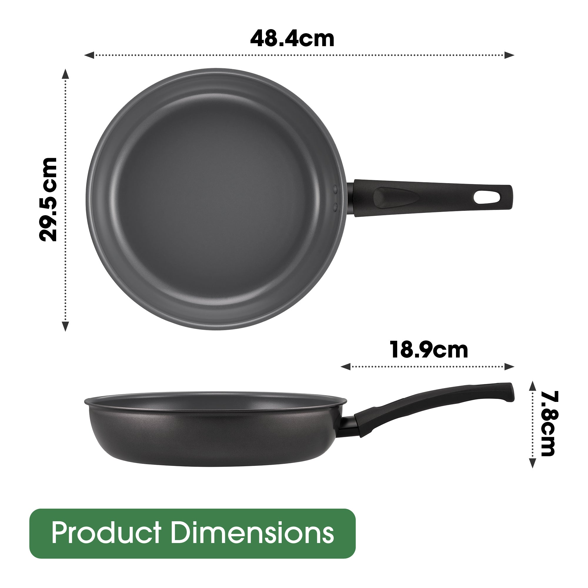 Raco Ceramic Essentials - 28cm Open Frypan