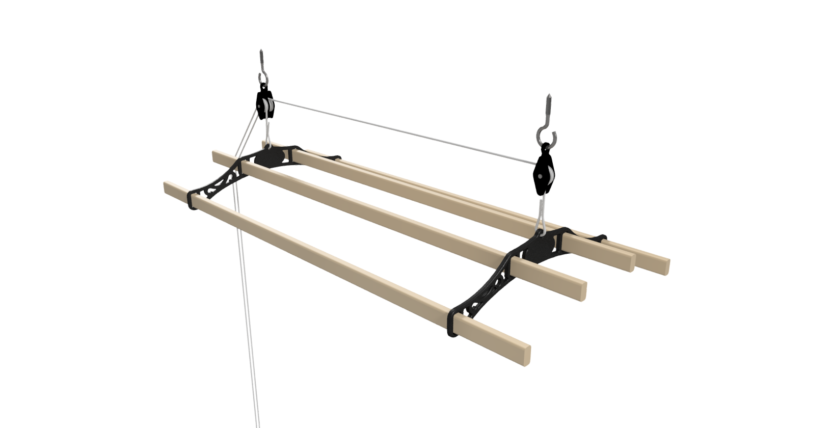 SwiftDry Lifestyle Colonial Airer - Black (3 Sizes)