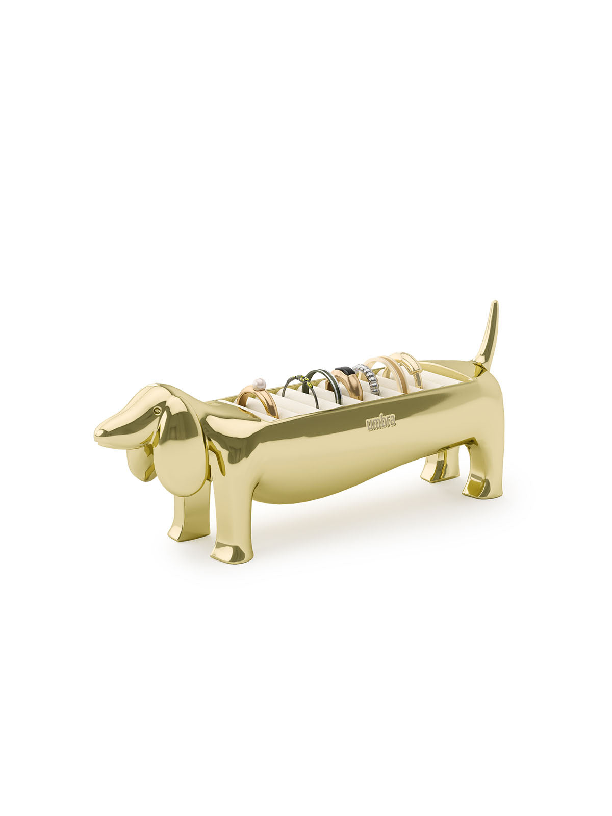 Umbra Dachsie Ring Holder - Brass