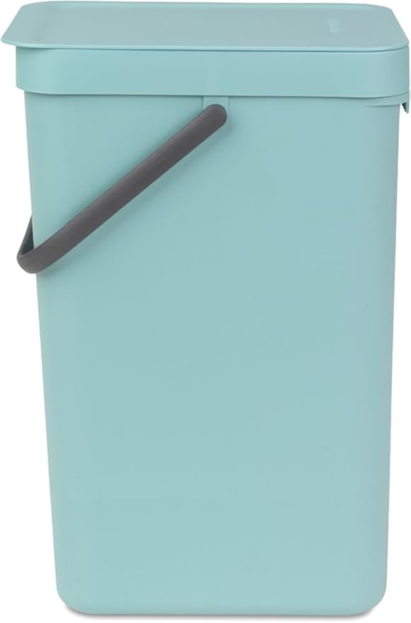 Sort & Go Waste Bin 16L - Mint