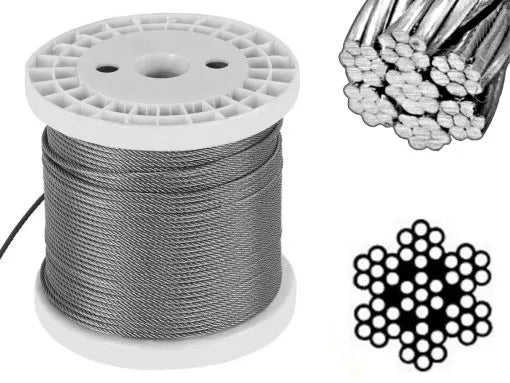 Stainless Steel 316 Clothesline Wire