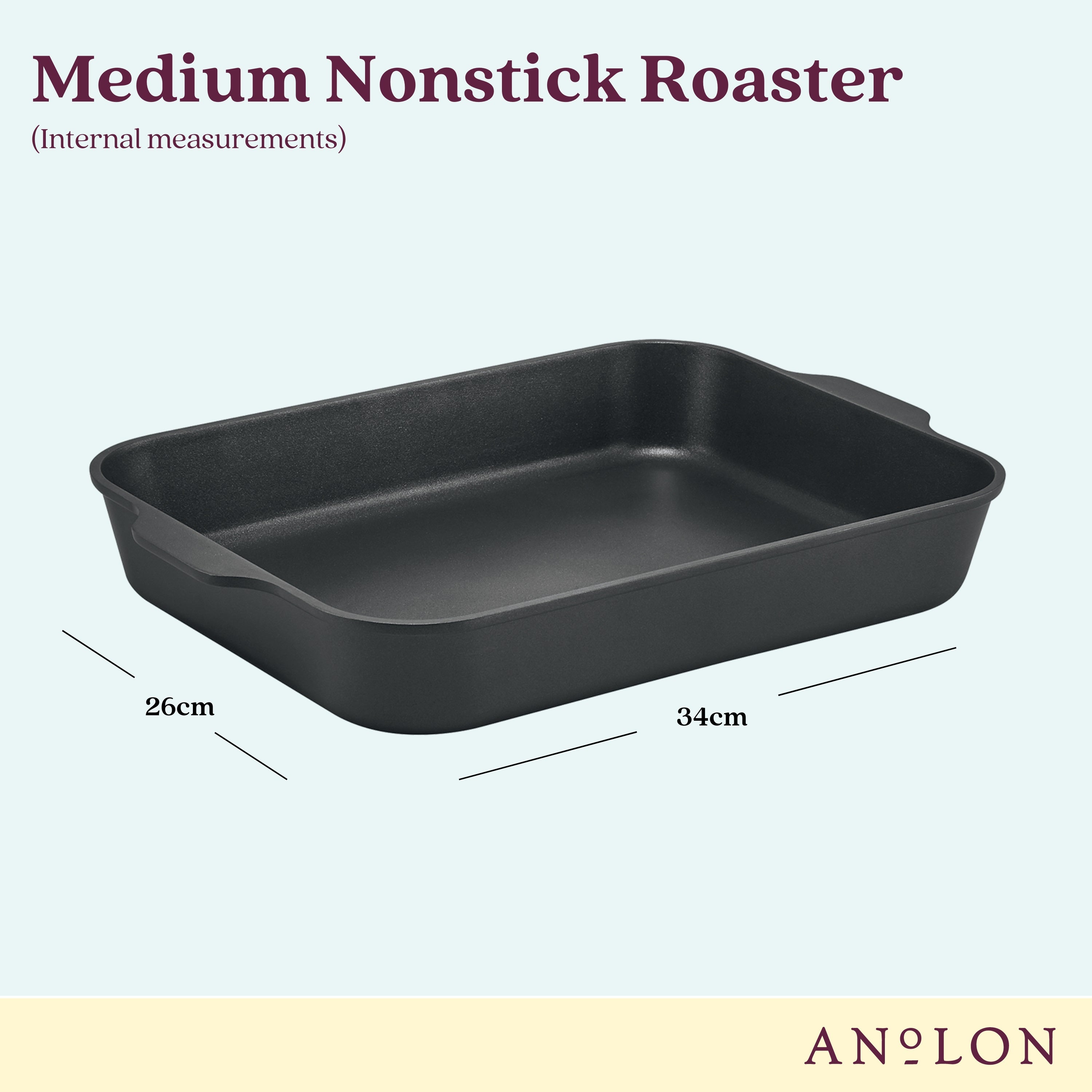  Anolon Accessories - Medium Roaster Cookware Anolon