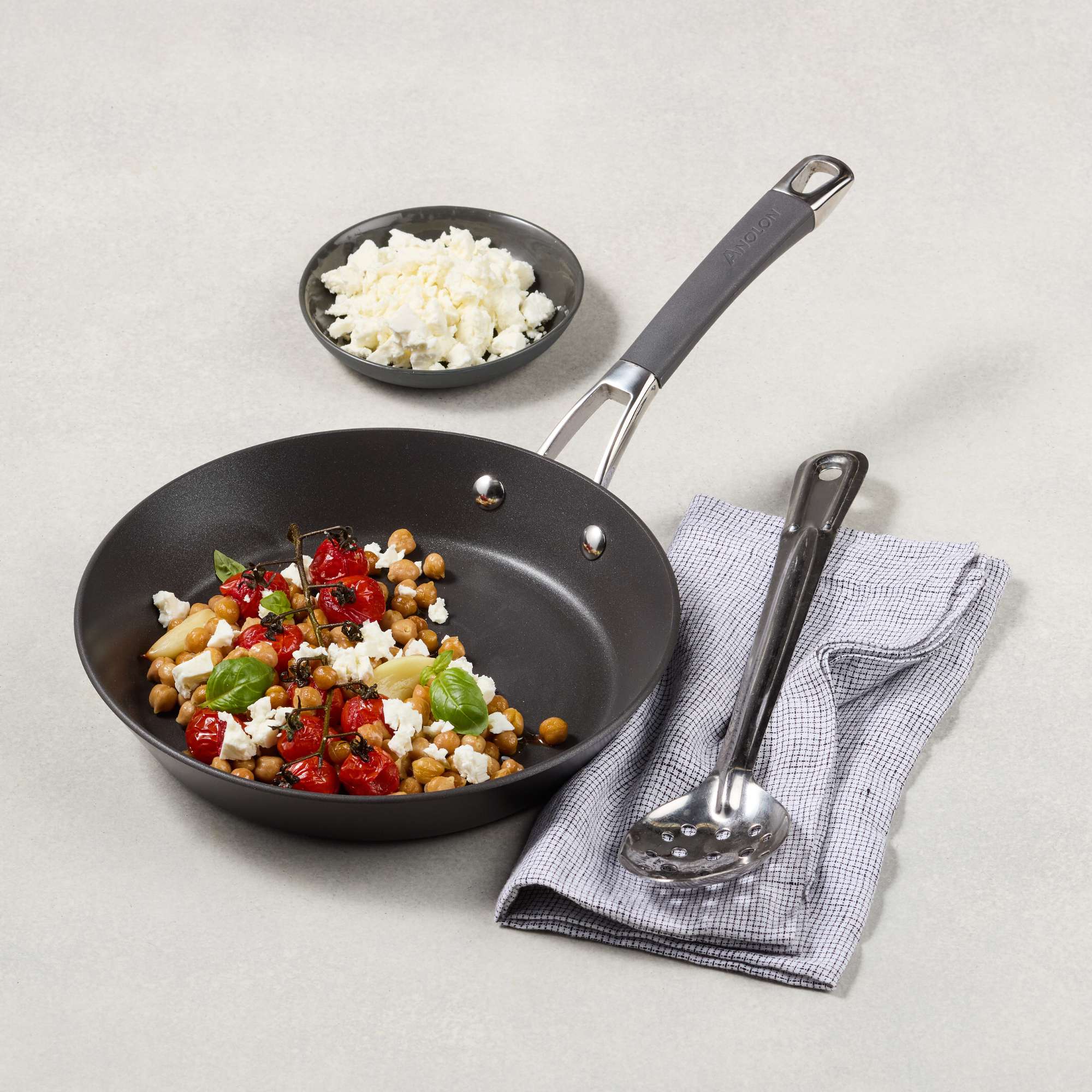  Anolon Endurance+ 24cm Open French Skillet Cookware Anolon