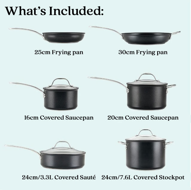  Anolon X SearTech - 10 Piece Cookware Set Cookware Anolon