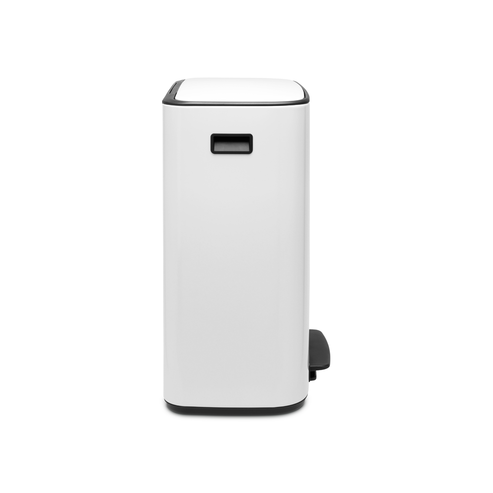 BRABANTIA Bo Pedal Bin 2 X 30L - White