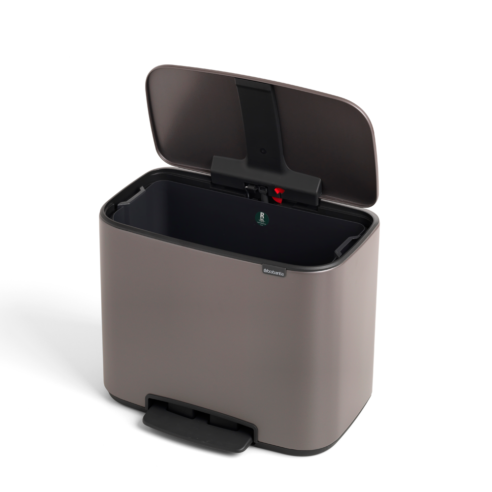 BRABANTIA Bo Pedal Bin 36L - Platinum