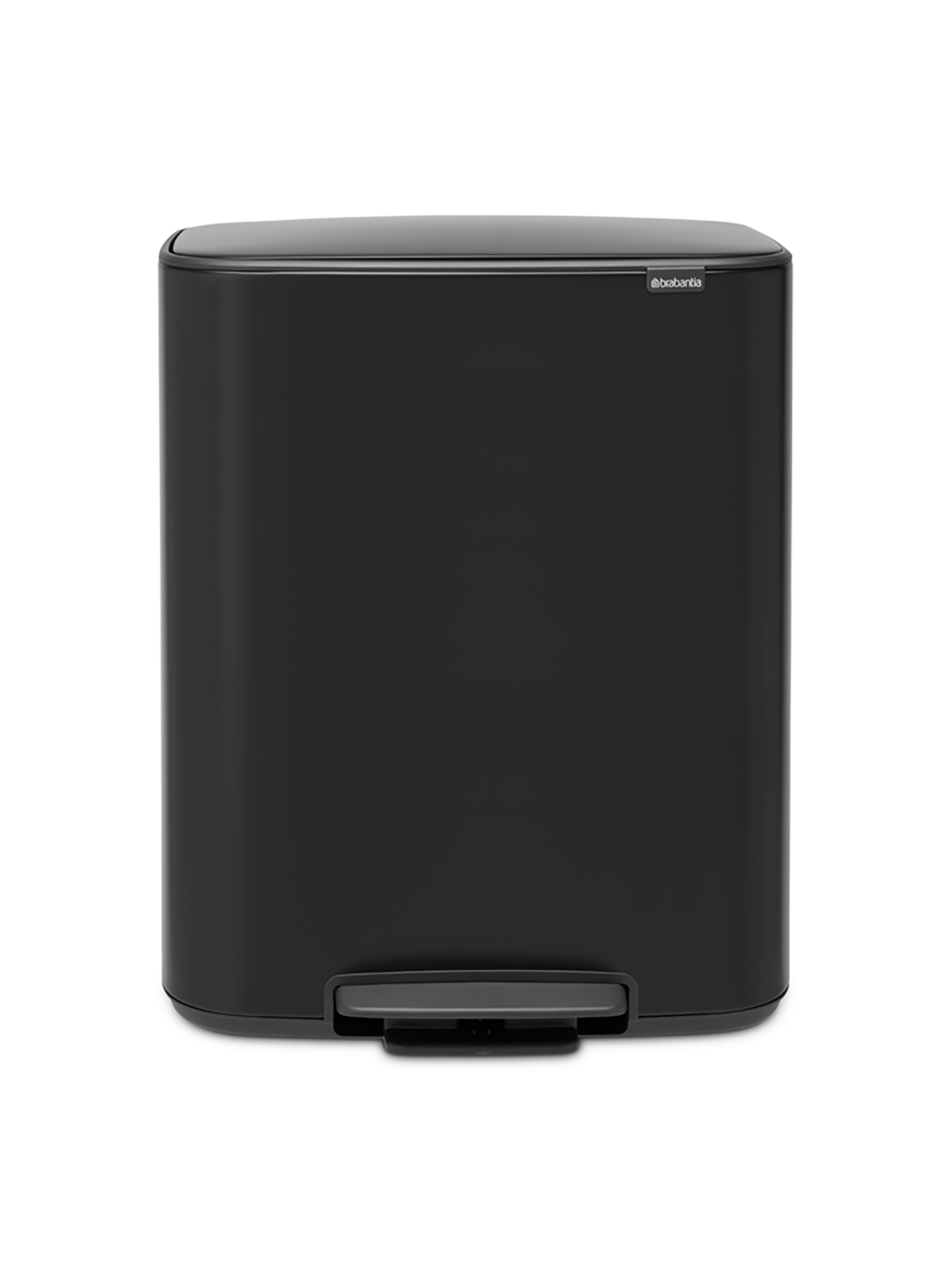 BRABANTIA Bo Pedal Bin 60L - Matt Black