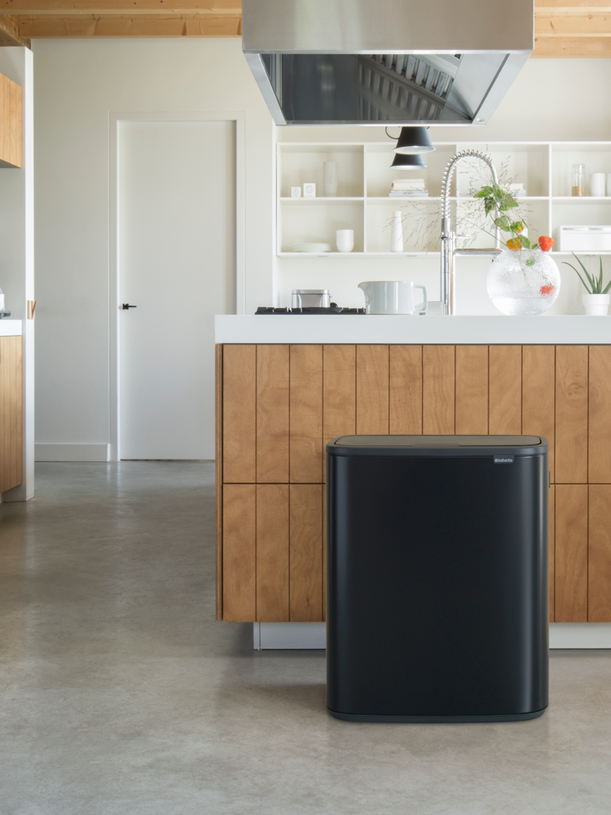 BRABANTIA Bo Touch Bin 2 X 30L - Matt Black