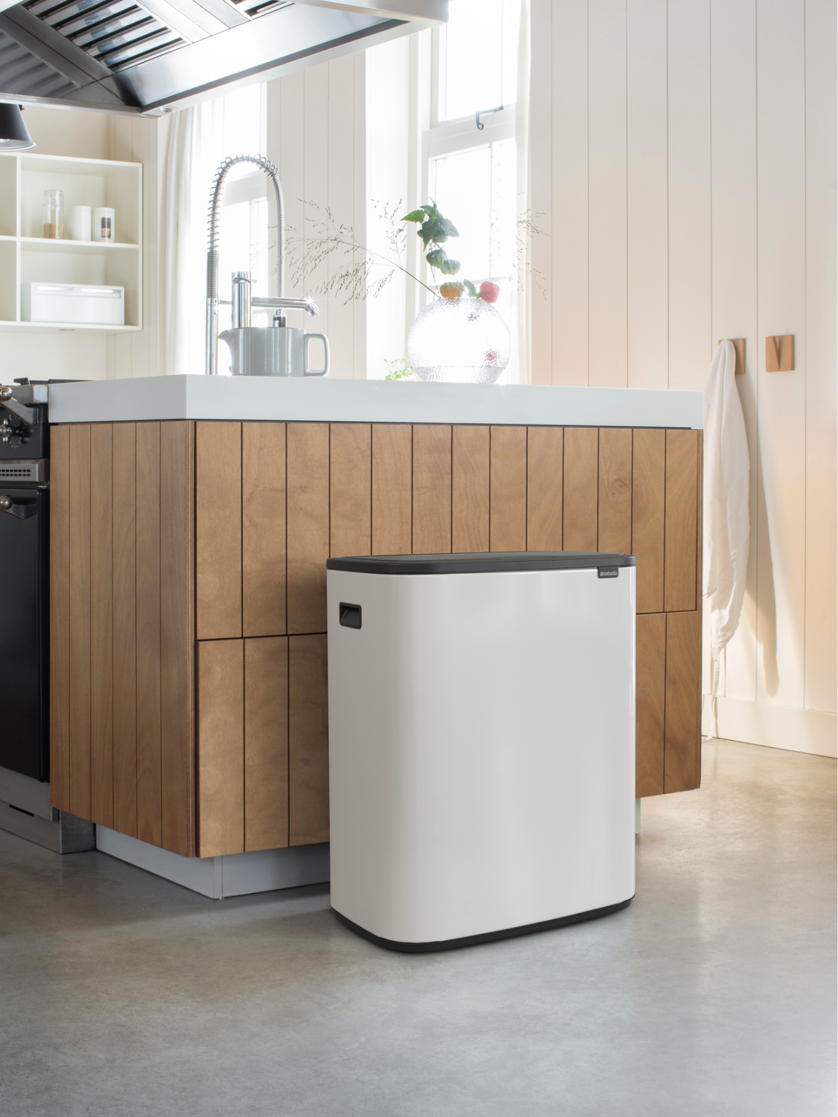 BRABANTIA Bo Touch Bin 2 X 30L - White