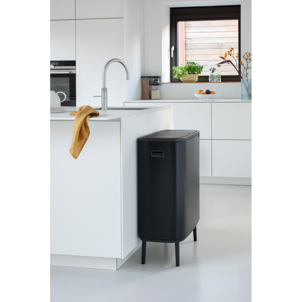 BRABANTIA Bo Touch Bin Hi 60L - Matt Black