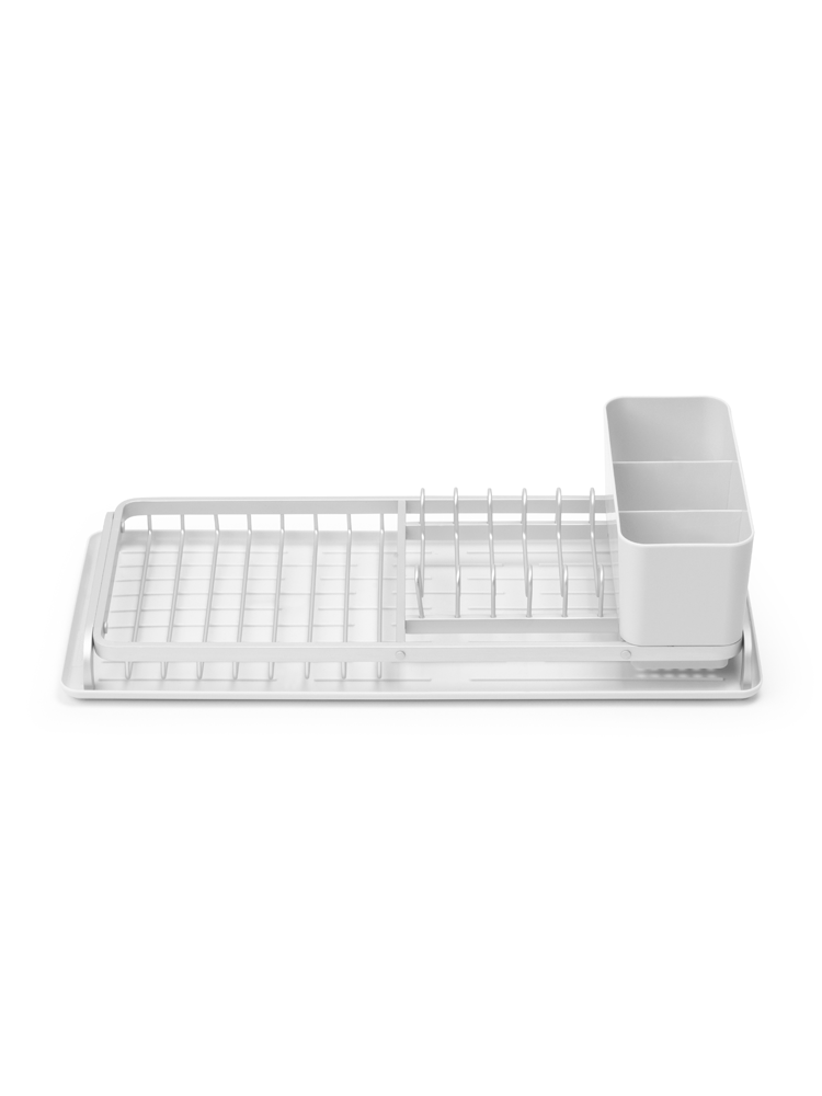 BRABANTIA Compact Dish Drying Rack - Light Grey