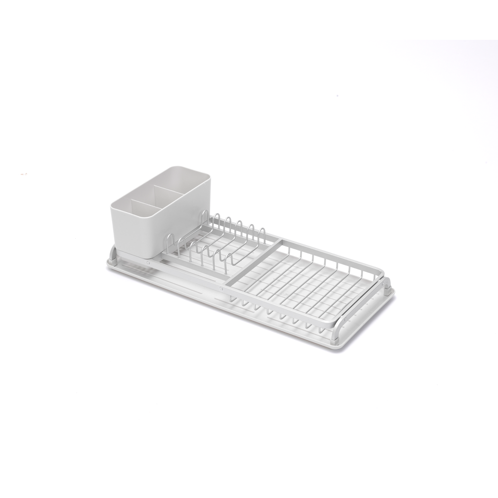 BRABANTIA Compact Dish Drying Rack - Light Grey