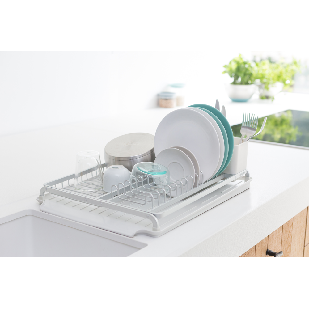 BRABANTIA Dish Drying Rack - Light Grey