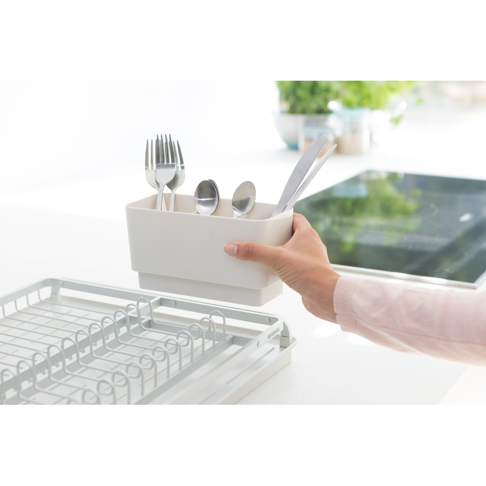 BRABANTIA Dish Drying Rack - Light Grey