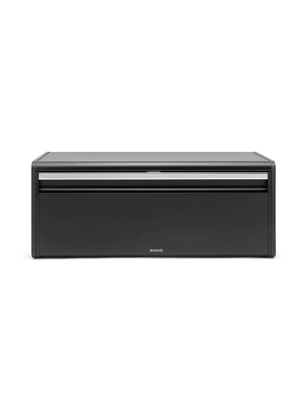 BRABANTIA Fall Front Bread Bin - Matt Black