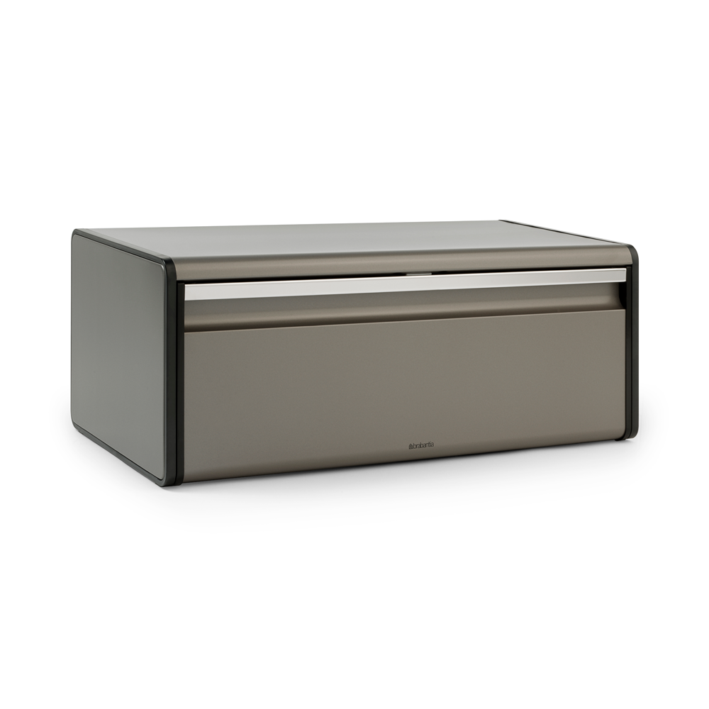 BRABANTIA Fall Front Bread Bin - Platinum