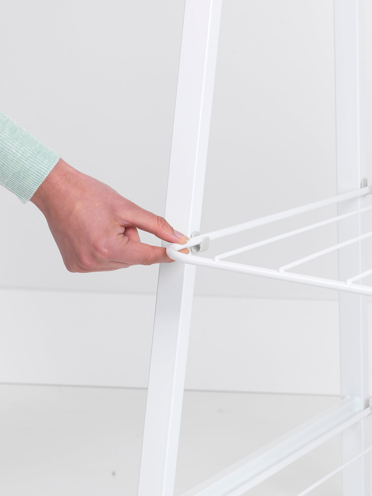 BRABANTIA Linn Clothes Rack - White