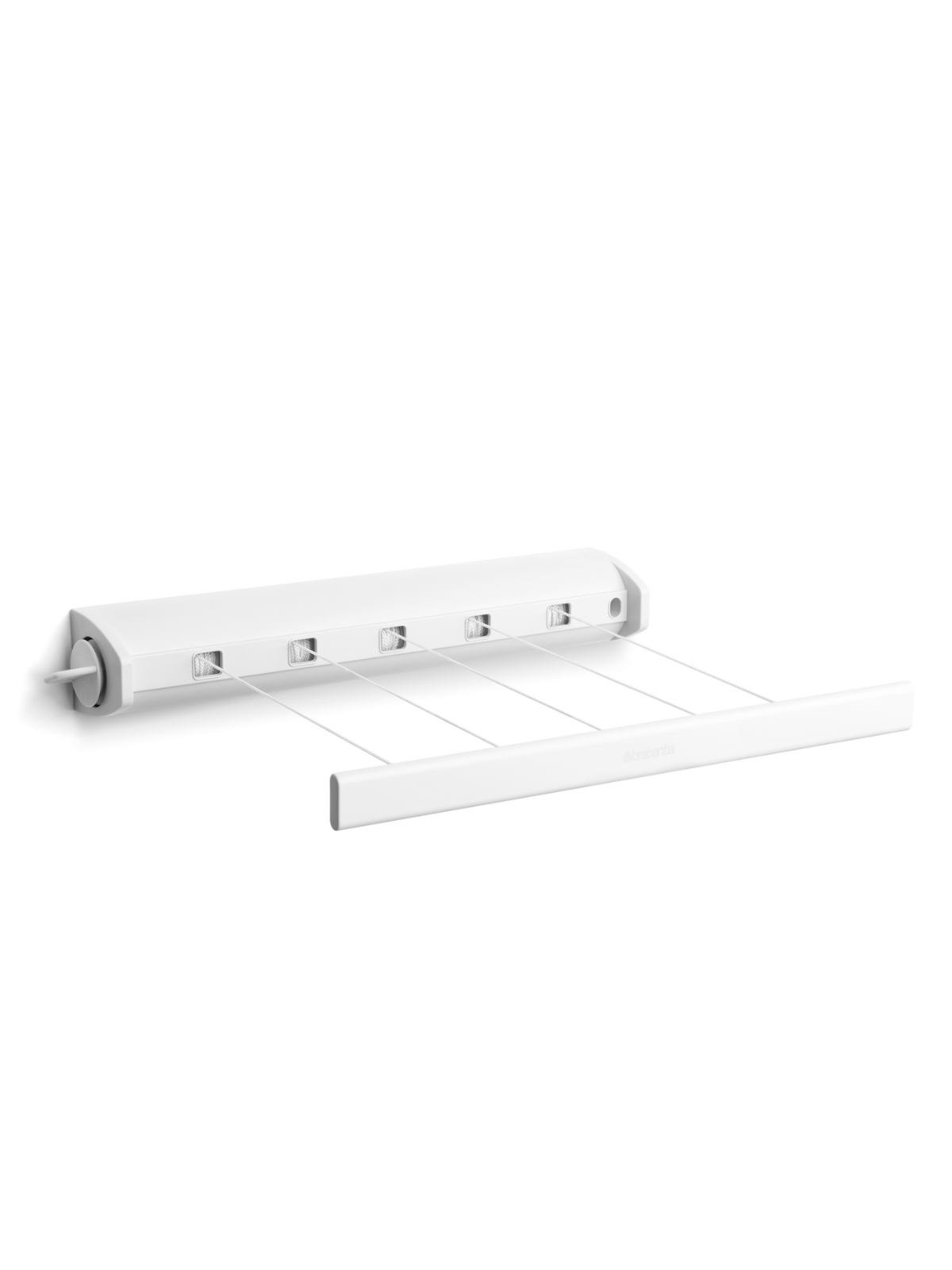 BRABANTIA Pull-Out Clothesline - White