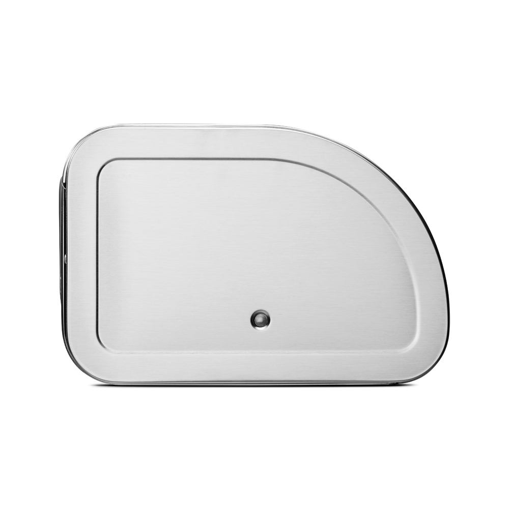 BRABANTIA Roll Top Bread Bin Medium - Matt Steel