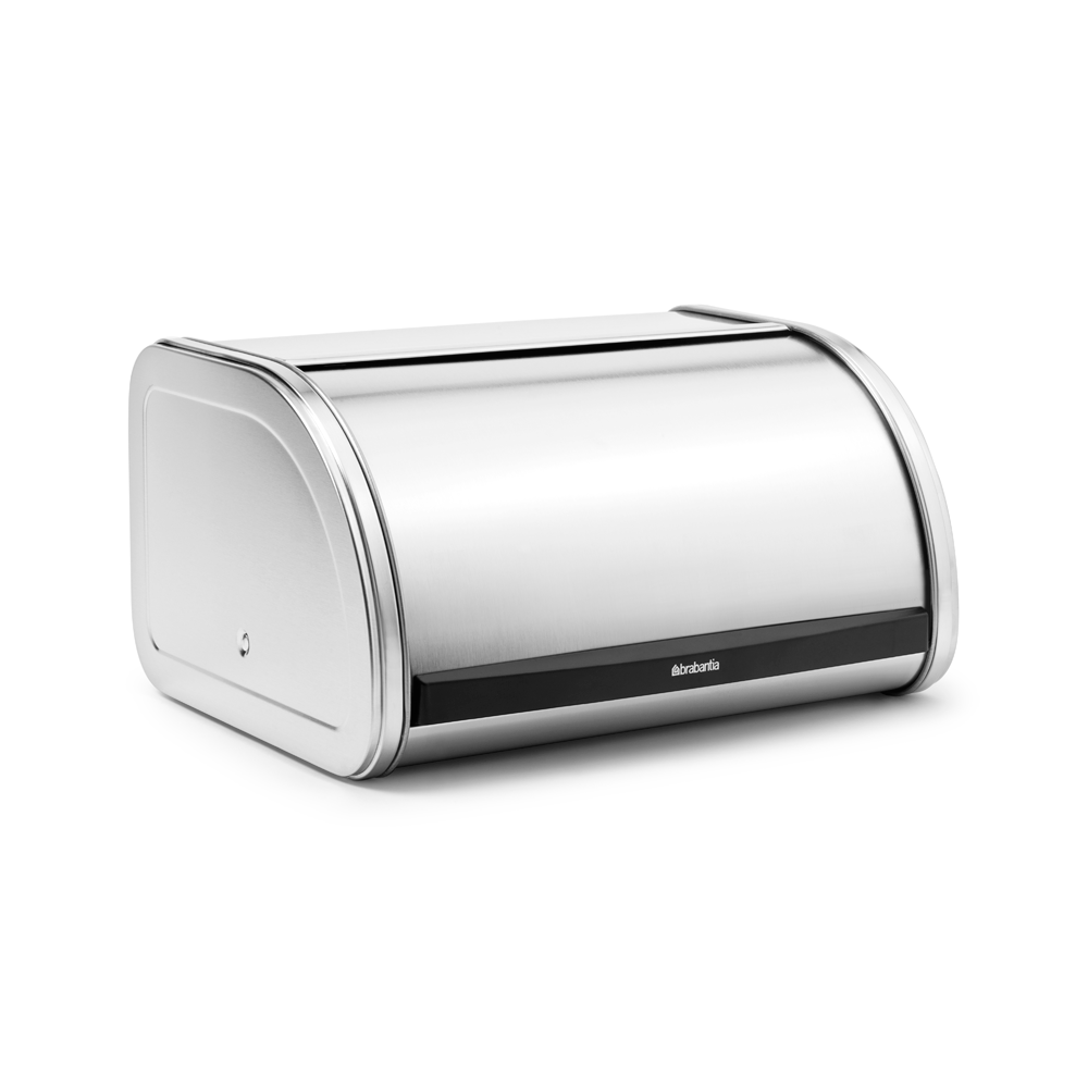 BRABANTIA Roll Top Bread Bin Small - Matt Steel