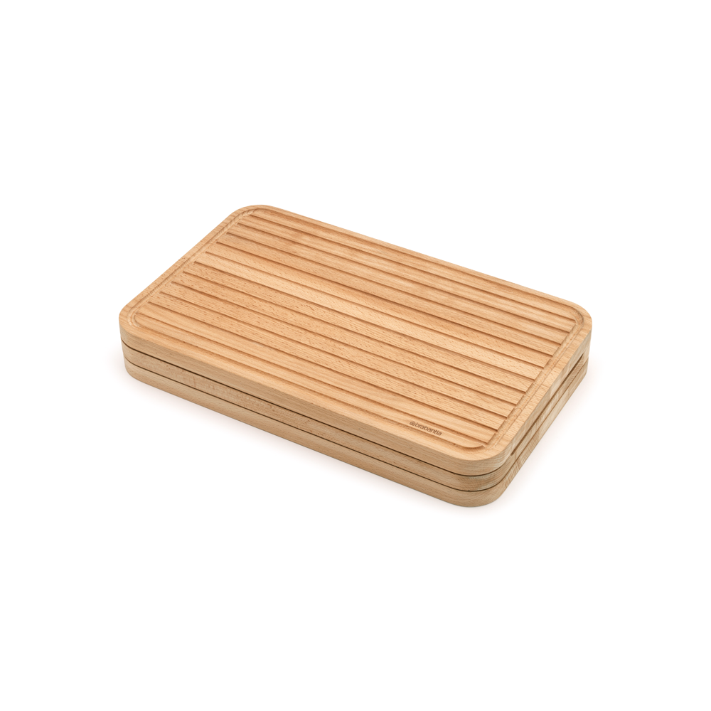 BRABANTIA Wooden Chopping Board - Set 3