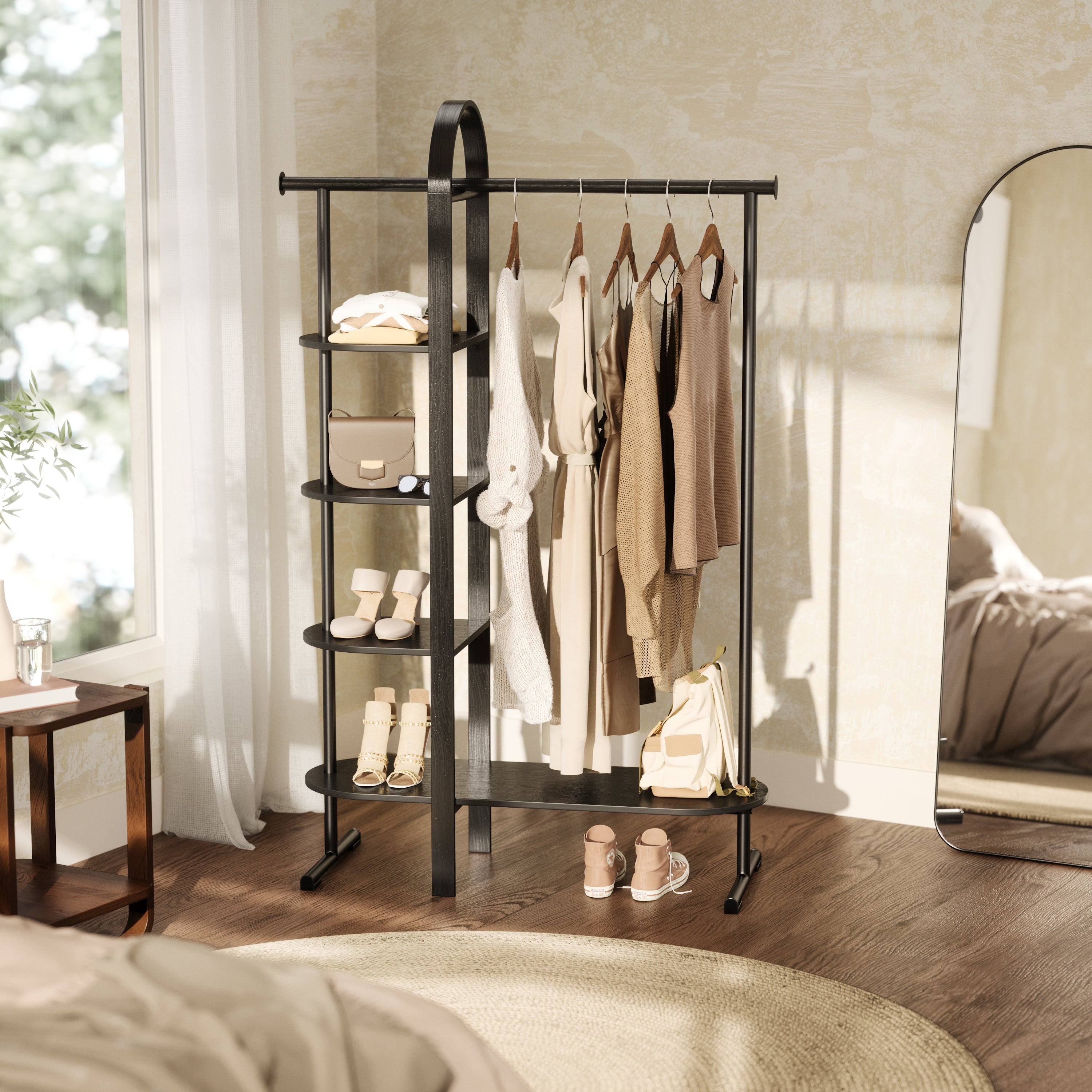  Bellwood Garment Rack - Black Coat rack UMBRA