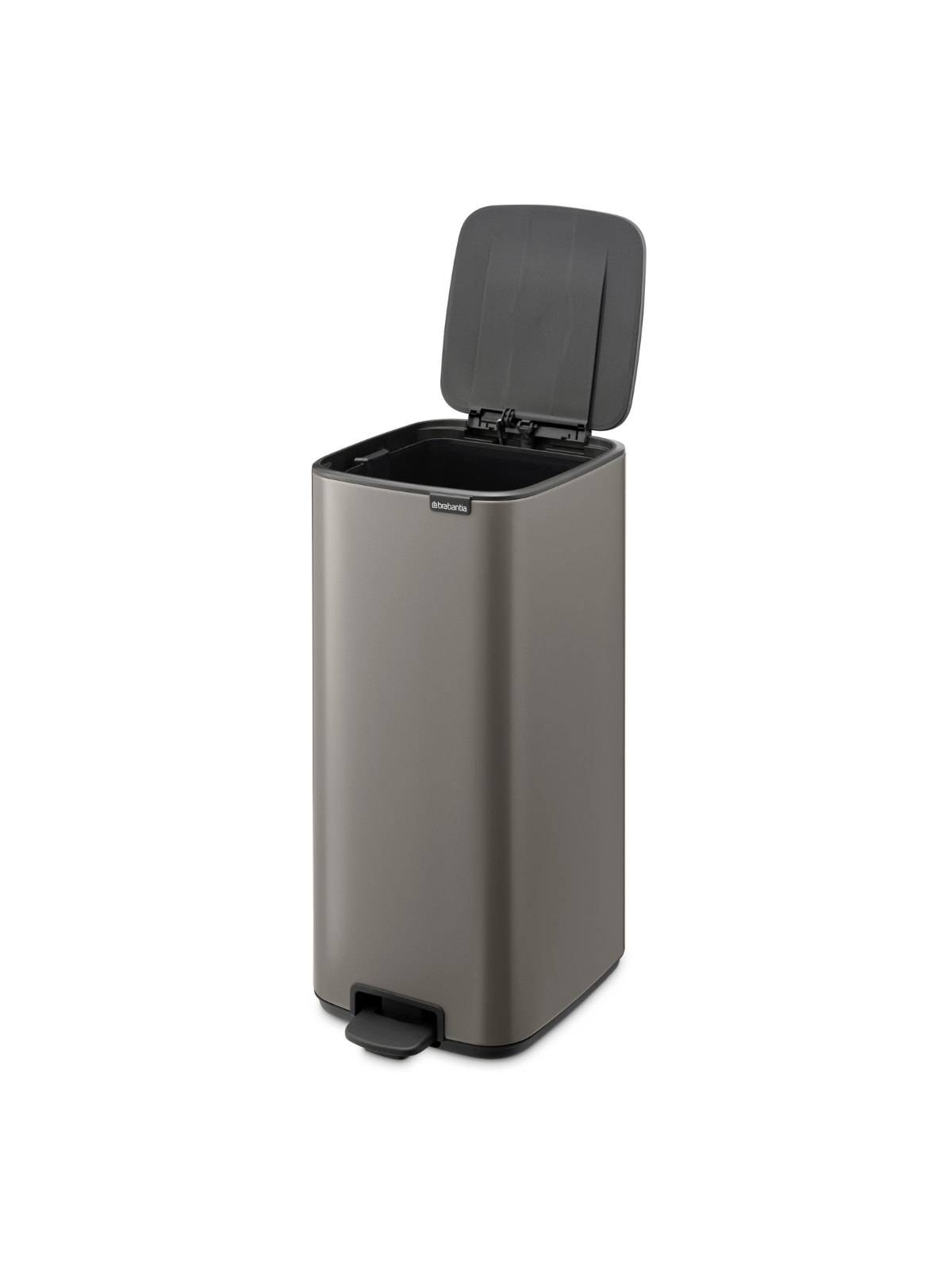 Brabantia Bo Pedal Bin - 30L Platinum