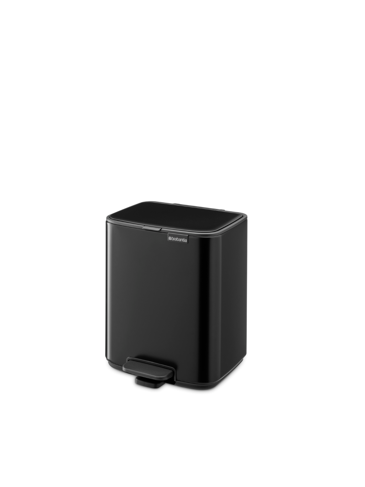 Brabantia Bo Pedal Bin - 7L Matte Black