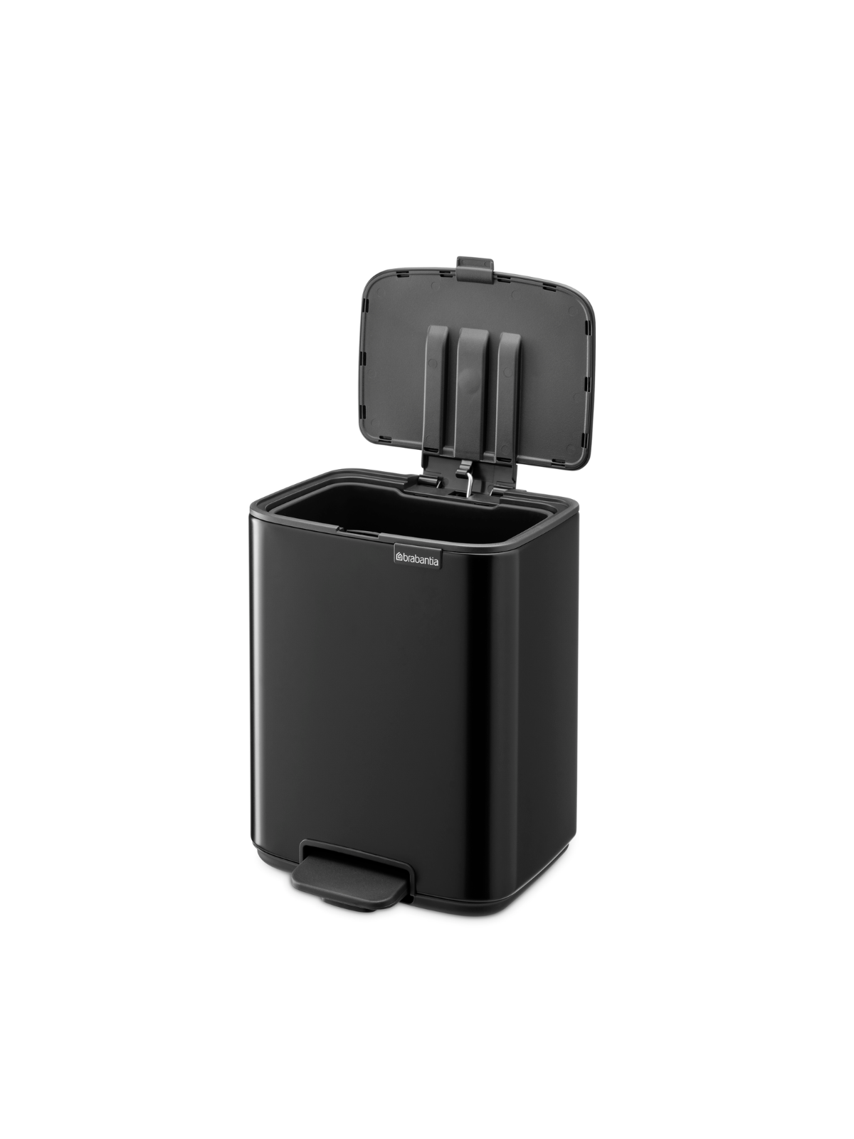 Brabantia Bo Pedal Bin - 7L Matte Black