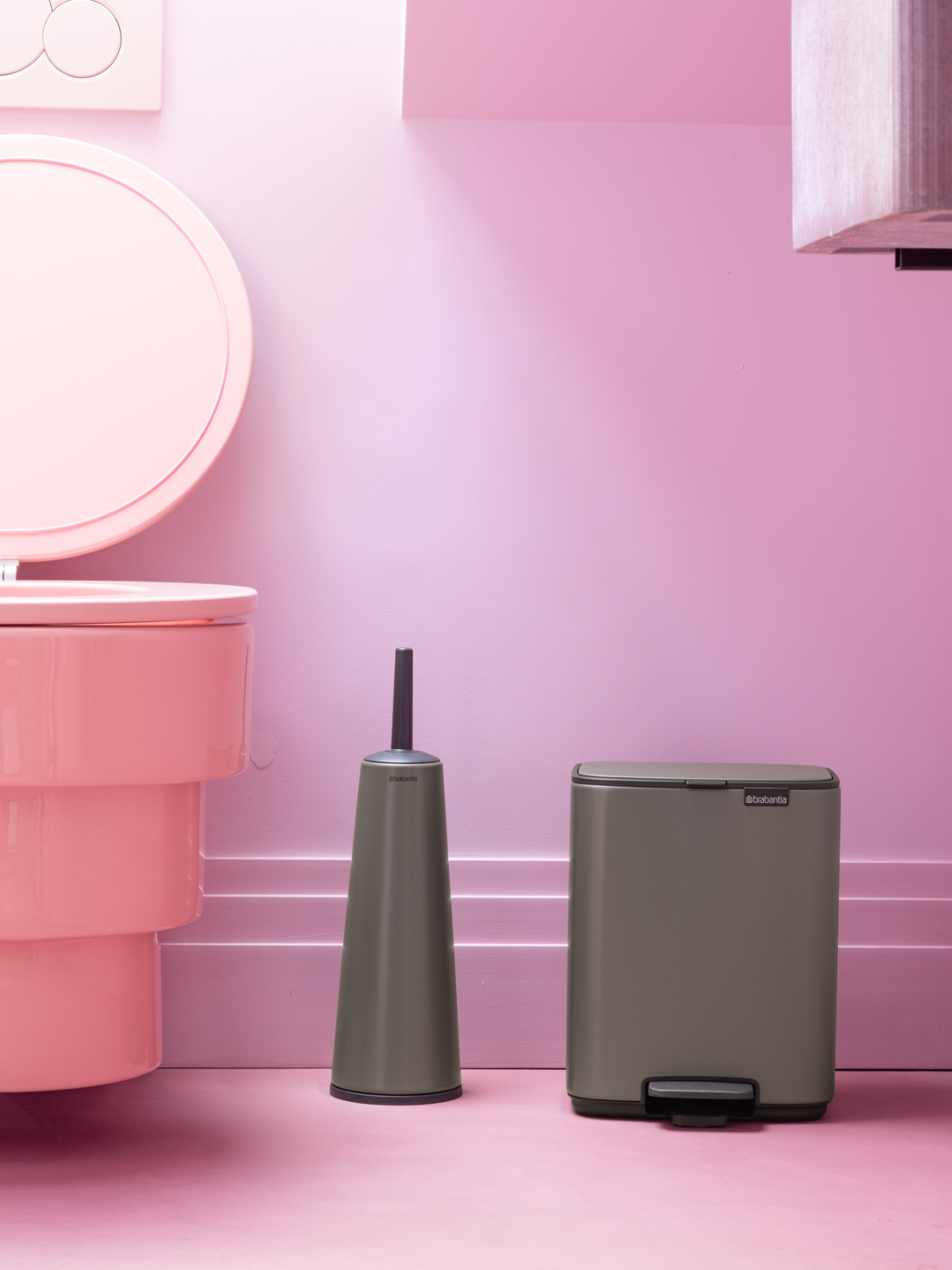 Brabantia Bo Pedal Bin - 7L Platinum