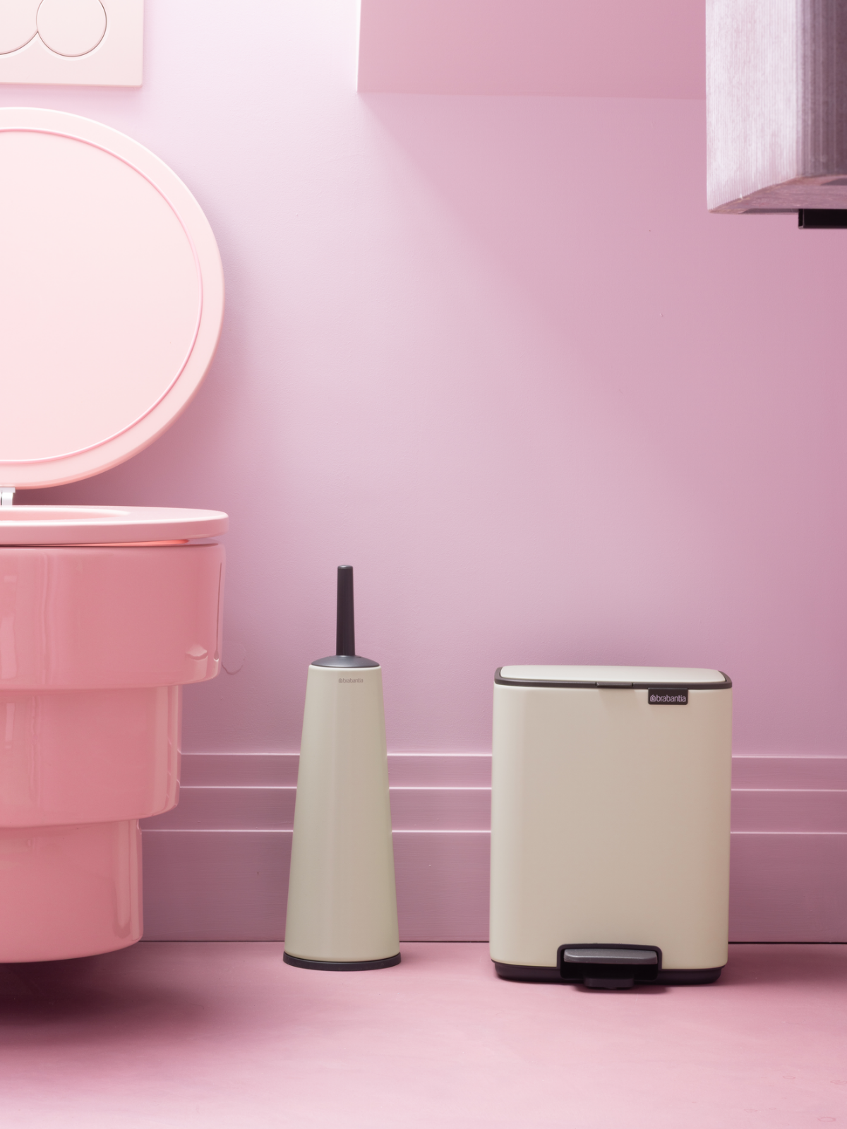 Brabantia Bo Pedal Bin - 7L Soft Beige
