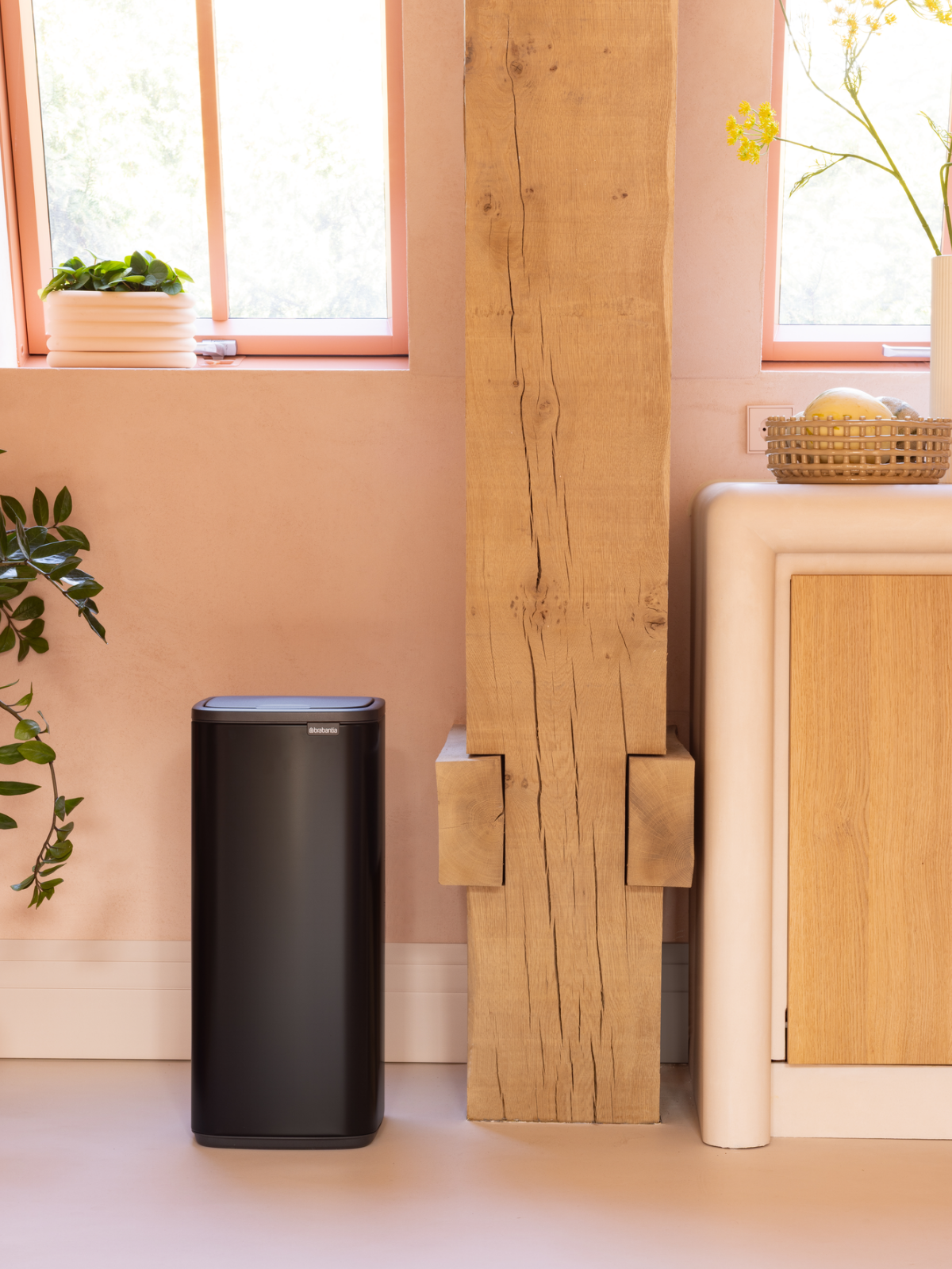 Brabantia Bo Touch Bin - 30L Matte Black