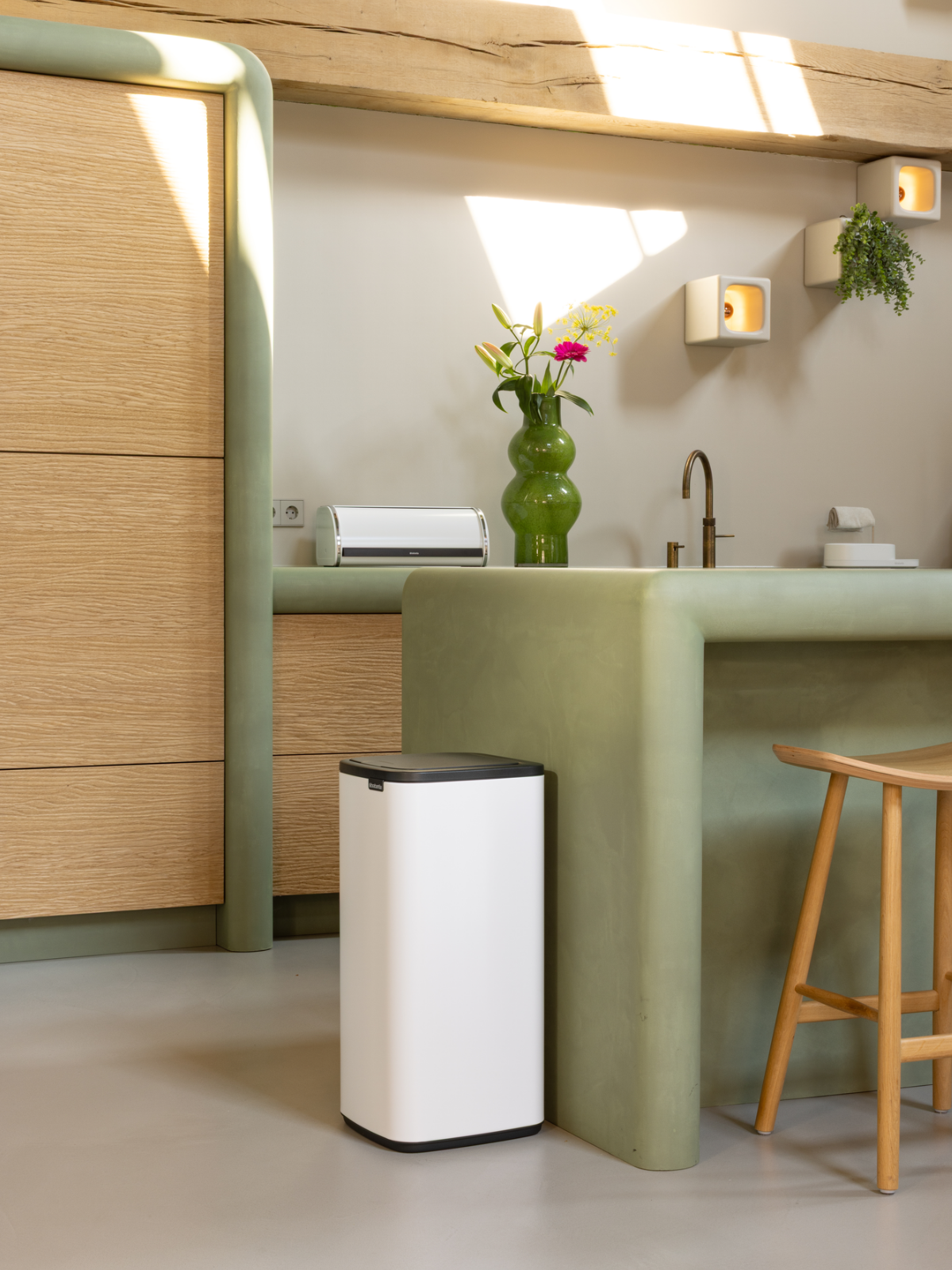 Brabantia Bo Touch Bin - 30L White