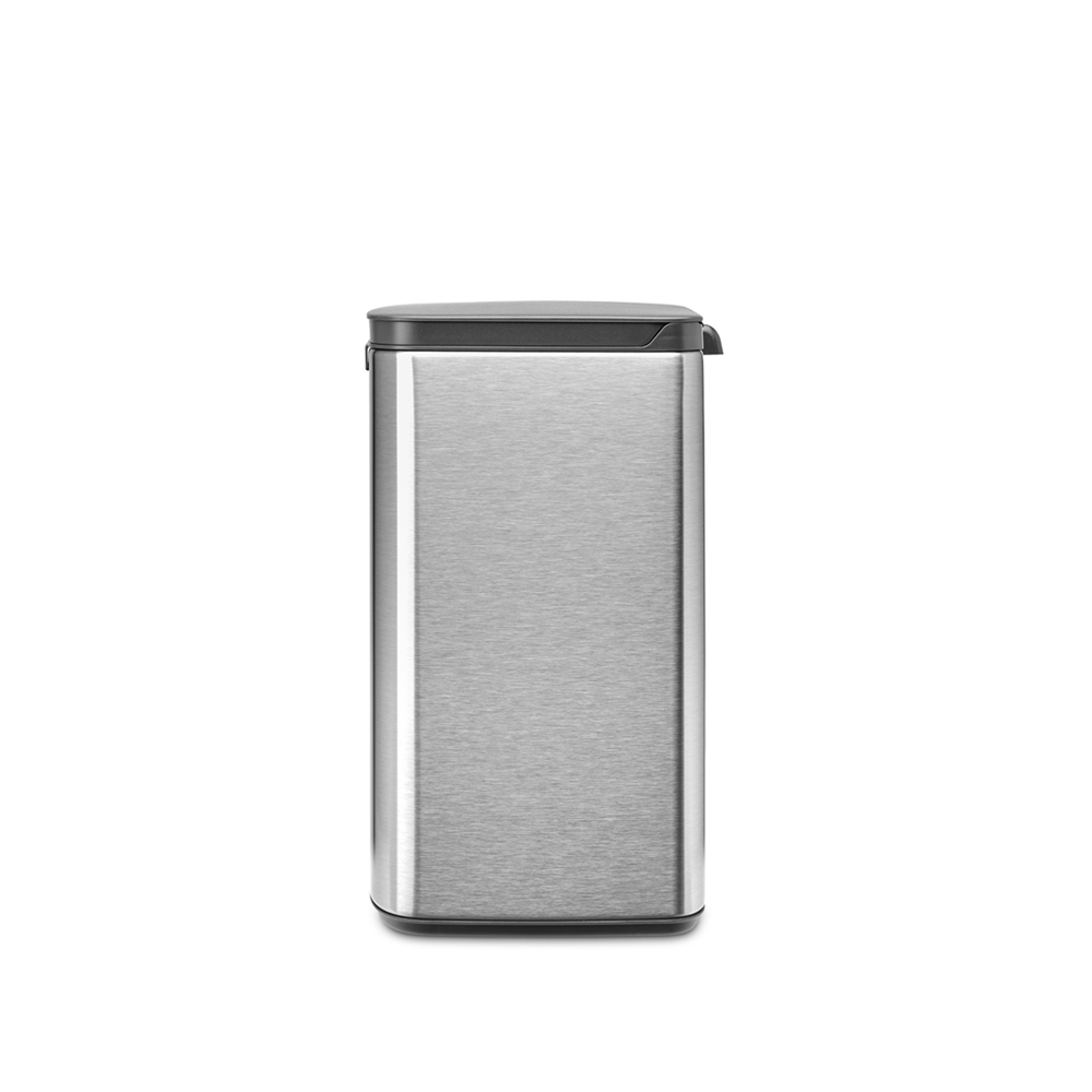 Bo Waste Bin 12L - Matt Steel Fingerprint Proof